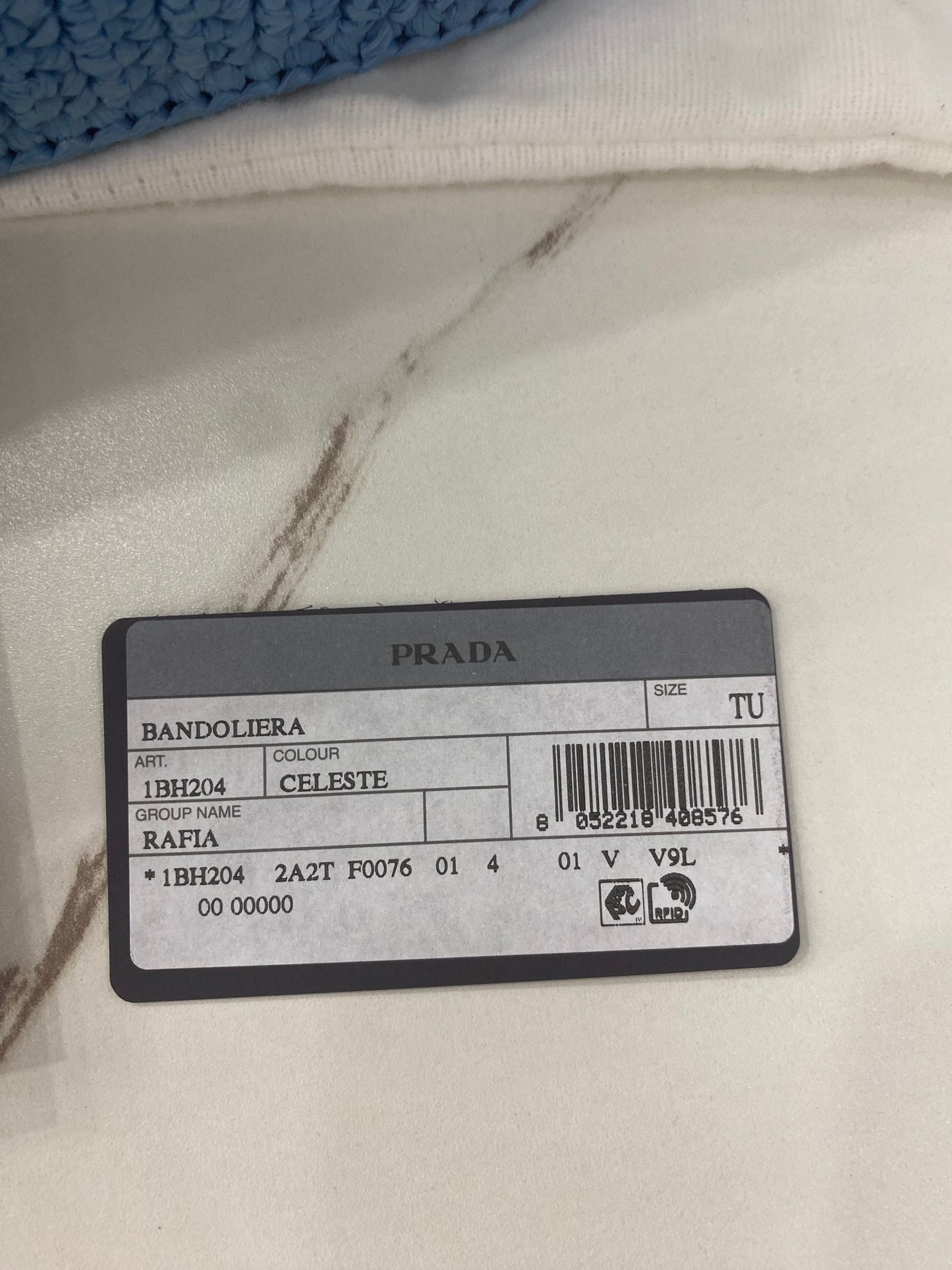Borsa Prada Re-Edition 2005 in crochet