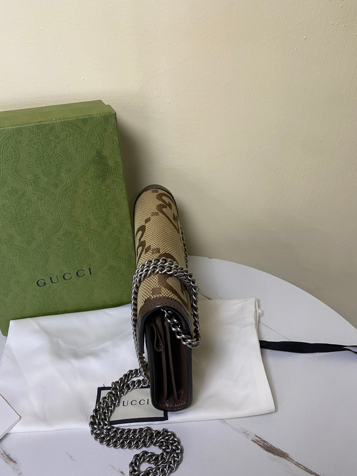 Borsa Gucci Dionysus Wallet Jumbo GG