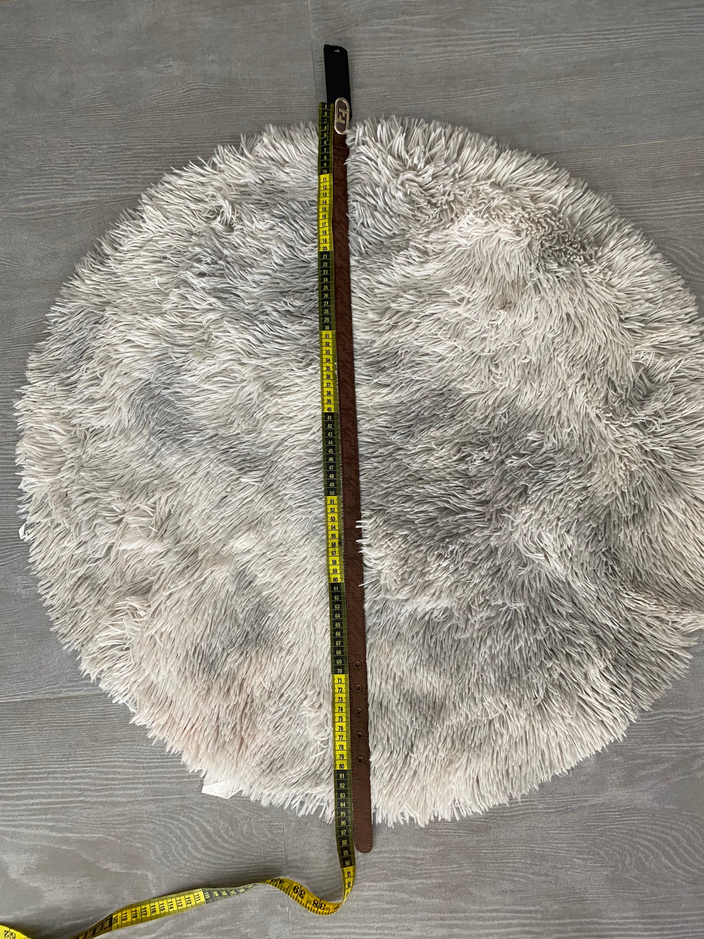 Cintura Fendi sottile FF 40