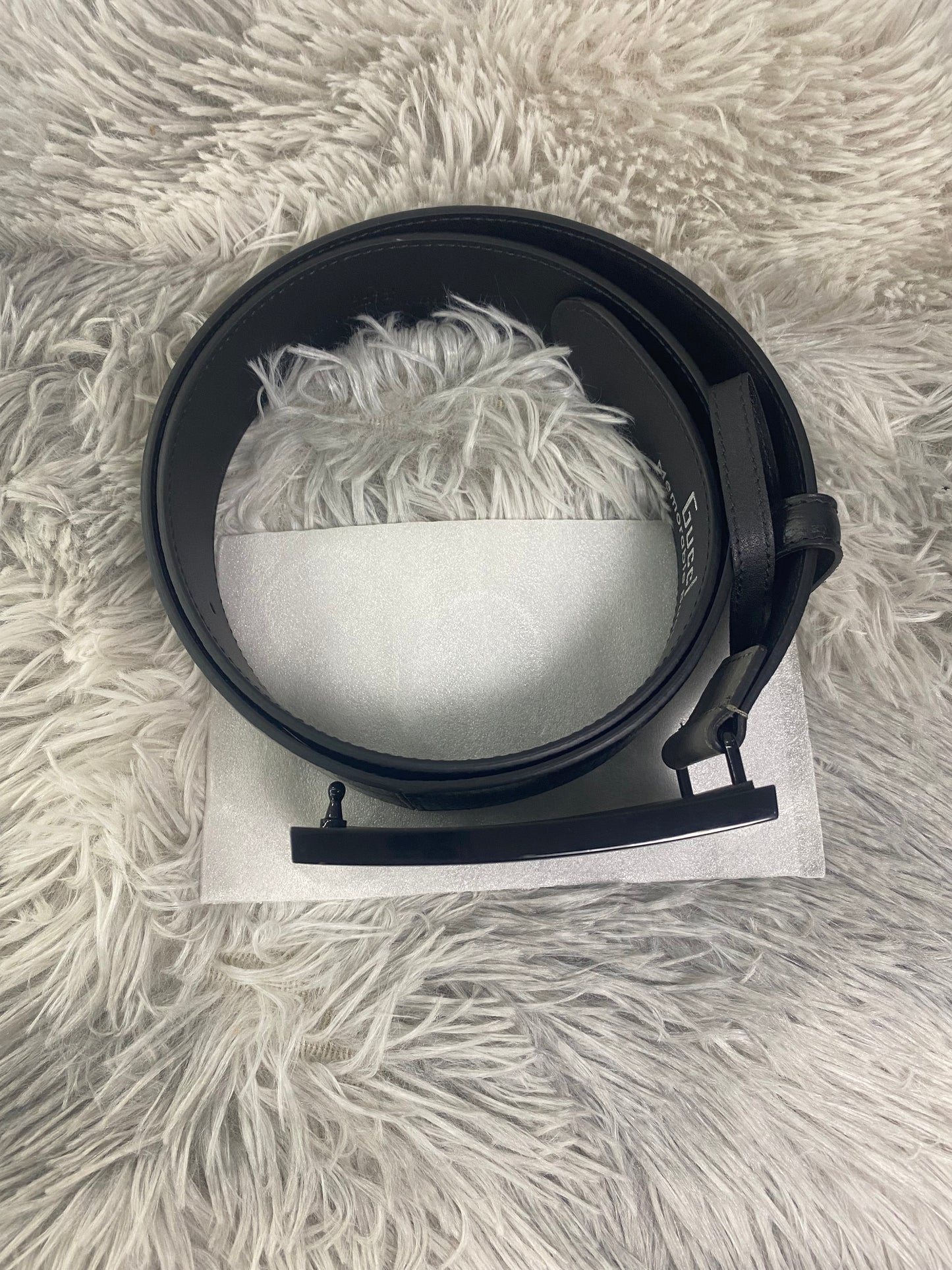 Cintura Gucci Square G Bicolore