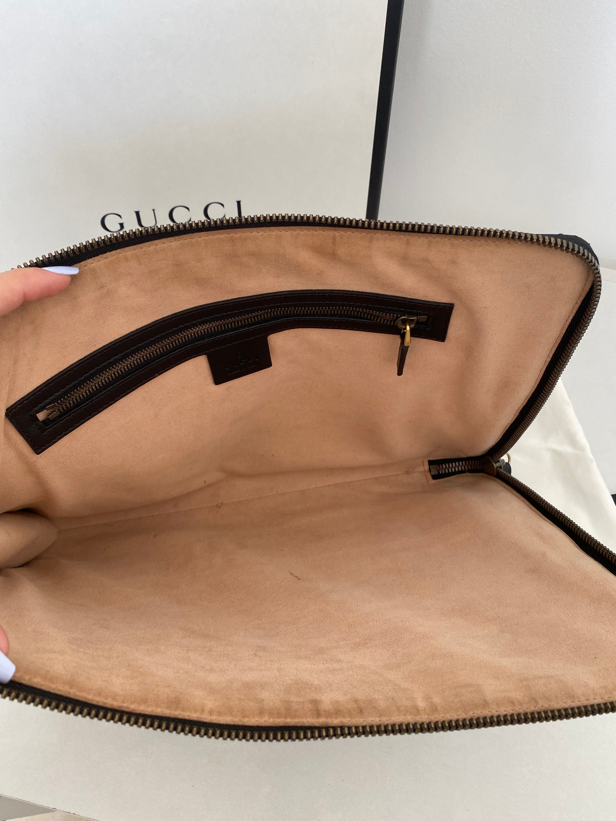 Pochette Gucci Marmont GG