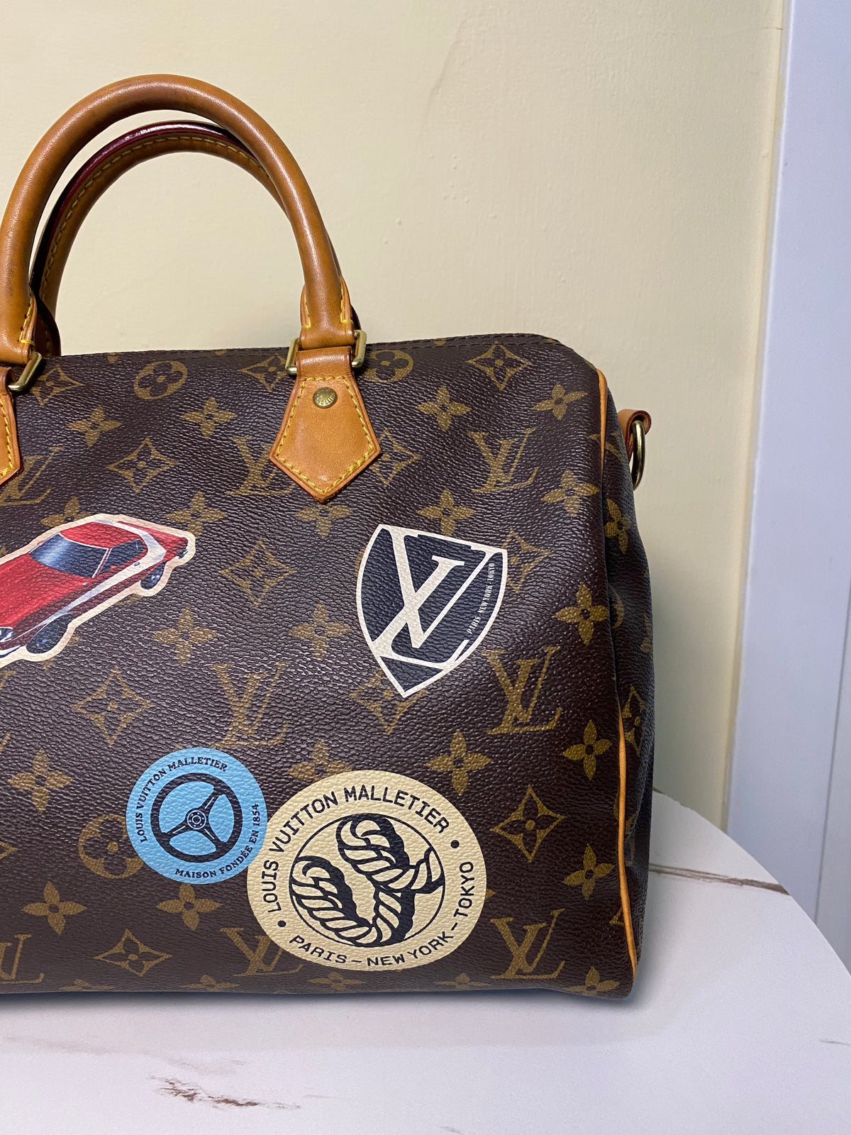 Borsa Louis Vuitton Speedy 30 Bandouliere