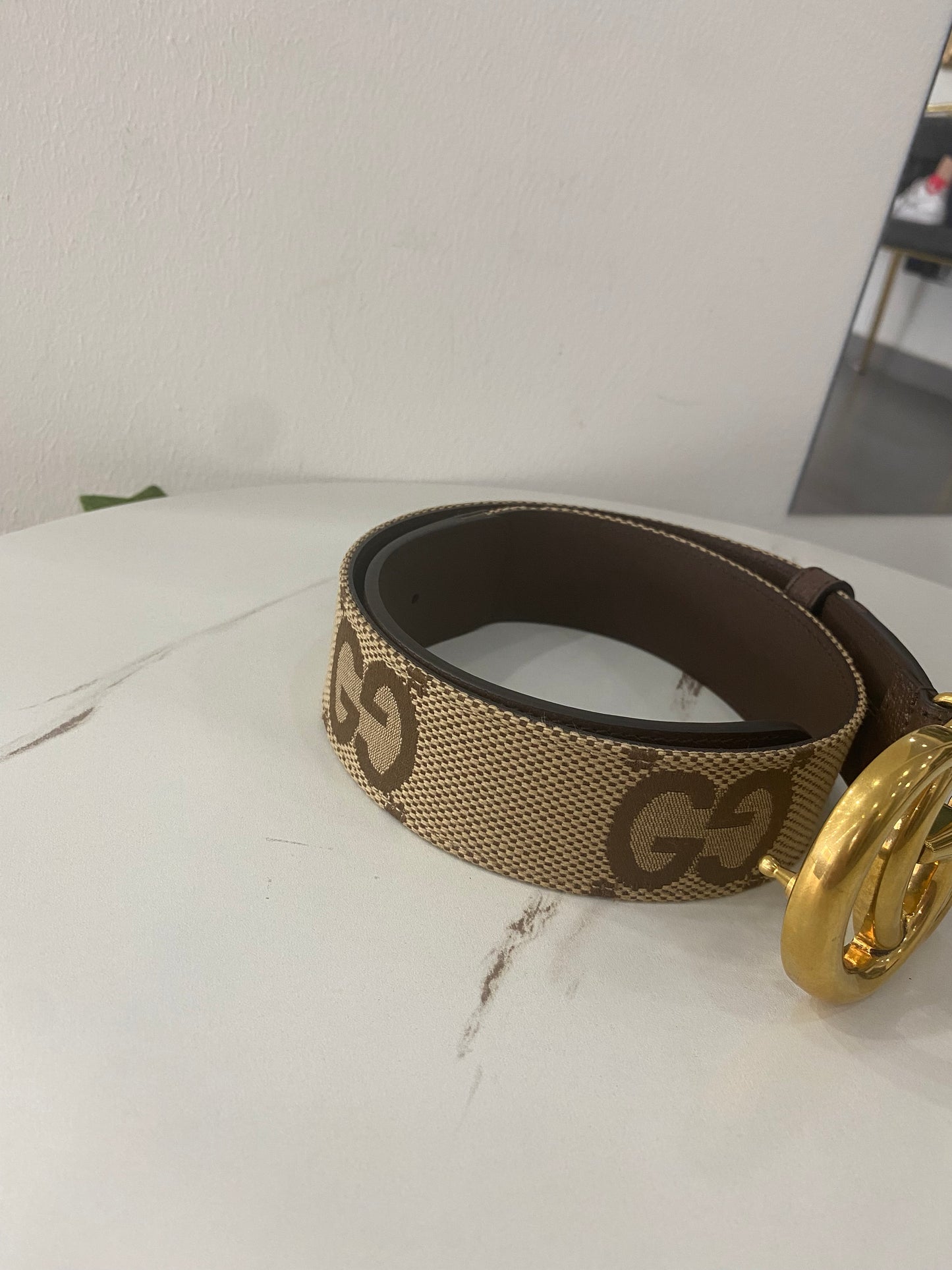 Cintura Gucci GG Jumbo