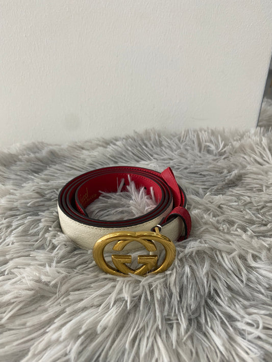 Cintura Gucci GG sottile