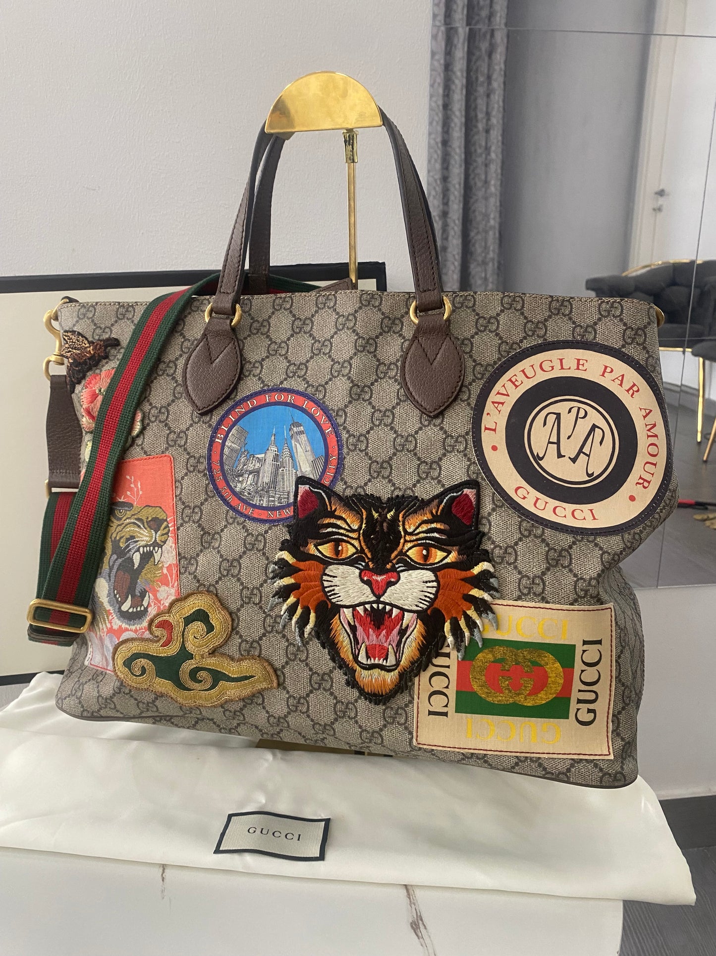Borsa Gucci Tote Courrier