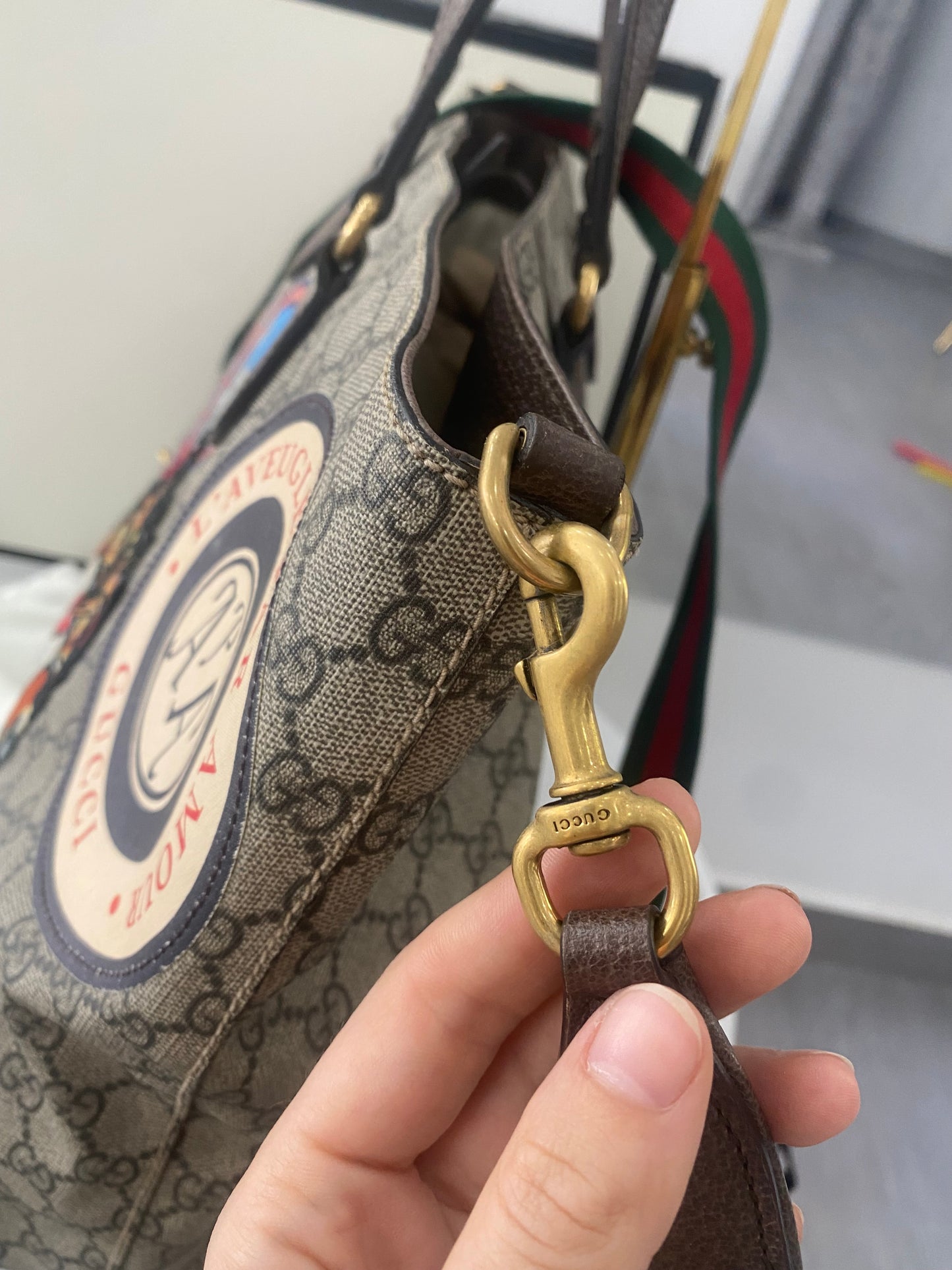 Borsa Gucci Tote Courrier