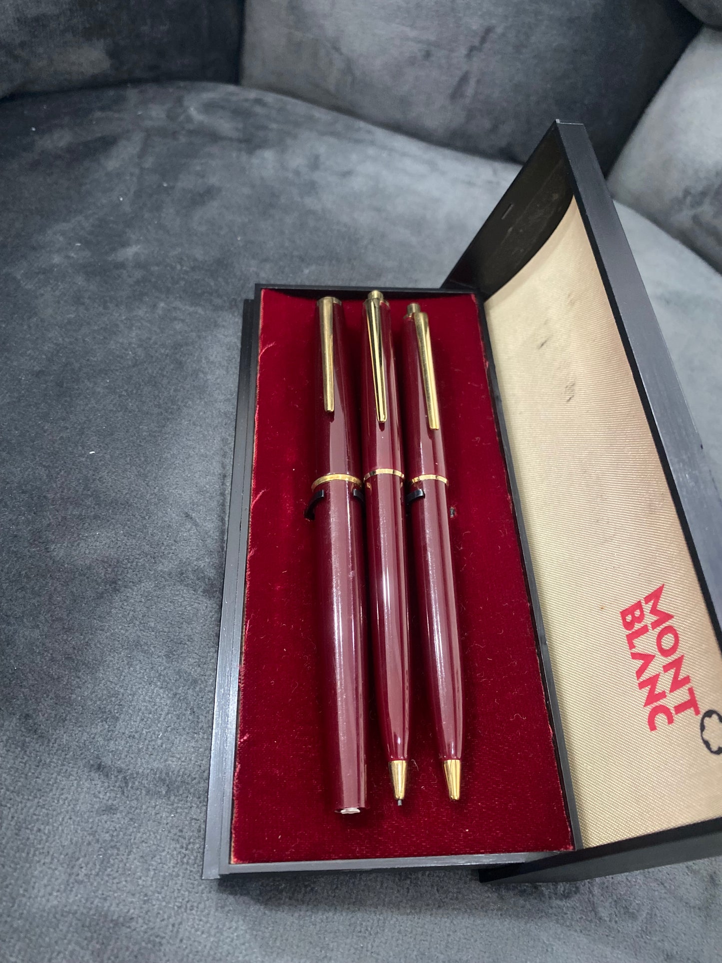 set penna e matite Montblanc vintage