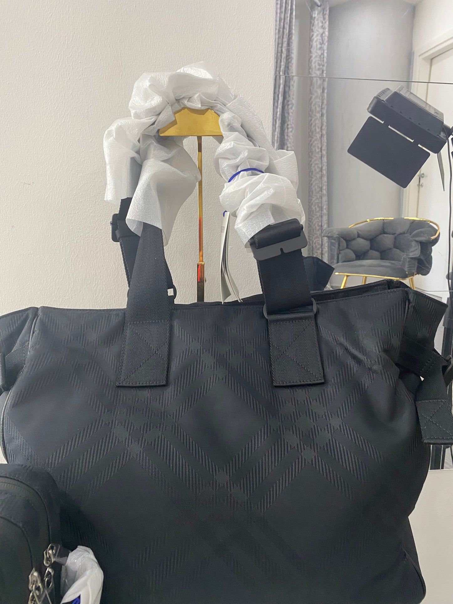 Set Borsa e pochette Burberry