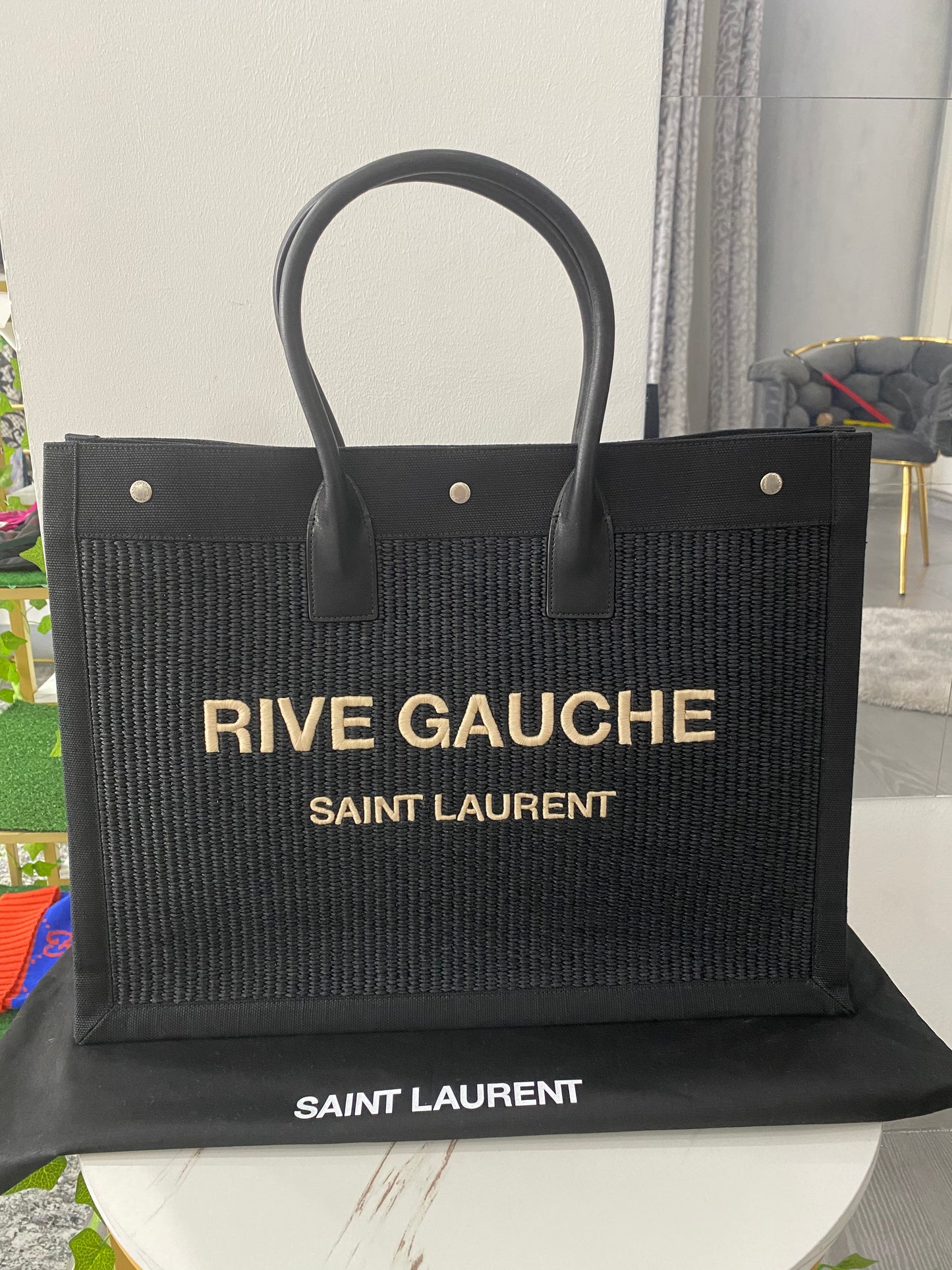 Borsa Saint Laurent Rive Gauche Tote Bag