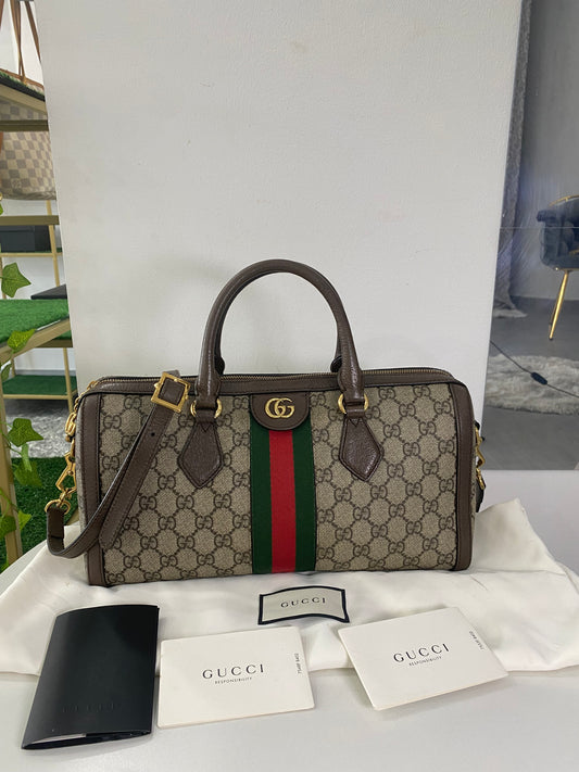 Borsa Boston Gucci Ophidia GG