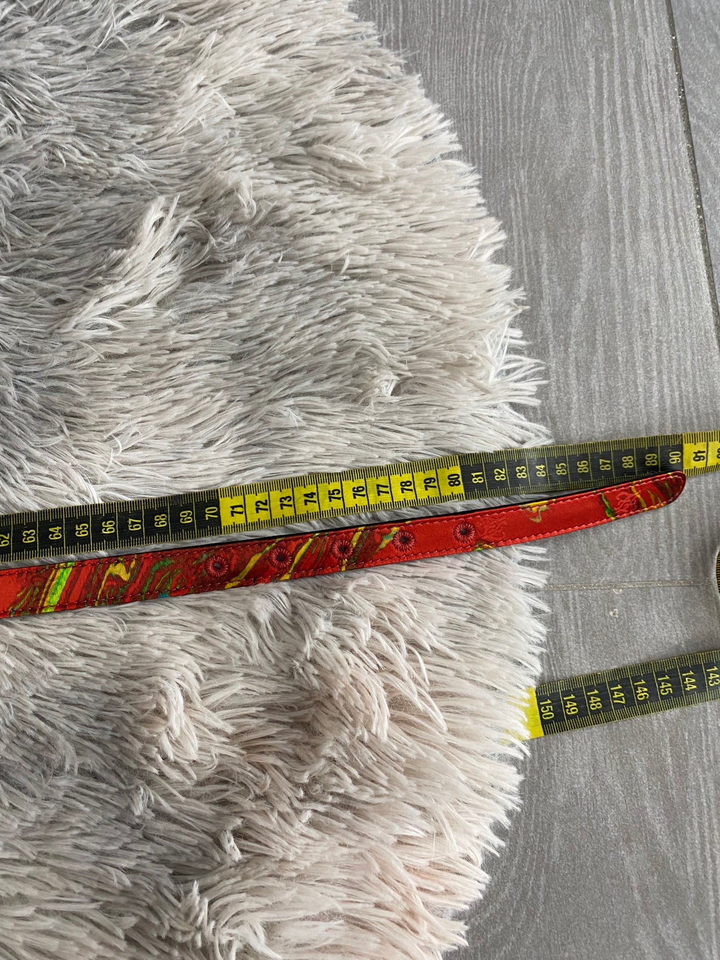 Cintura Fendi sottile FF 40