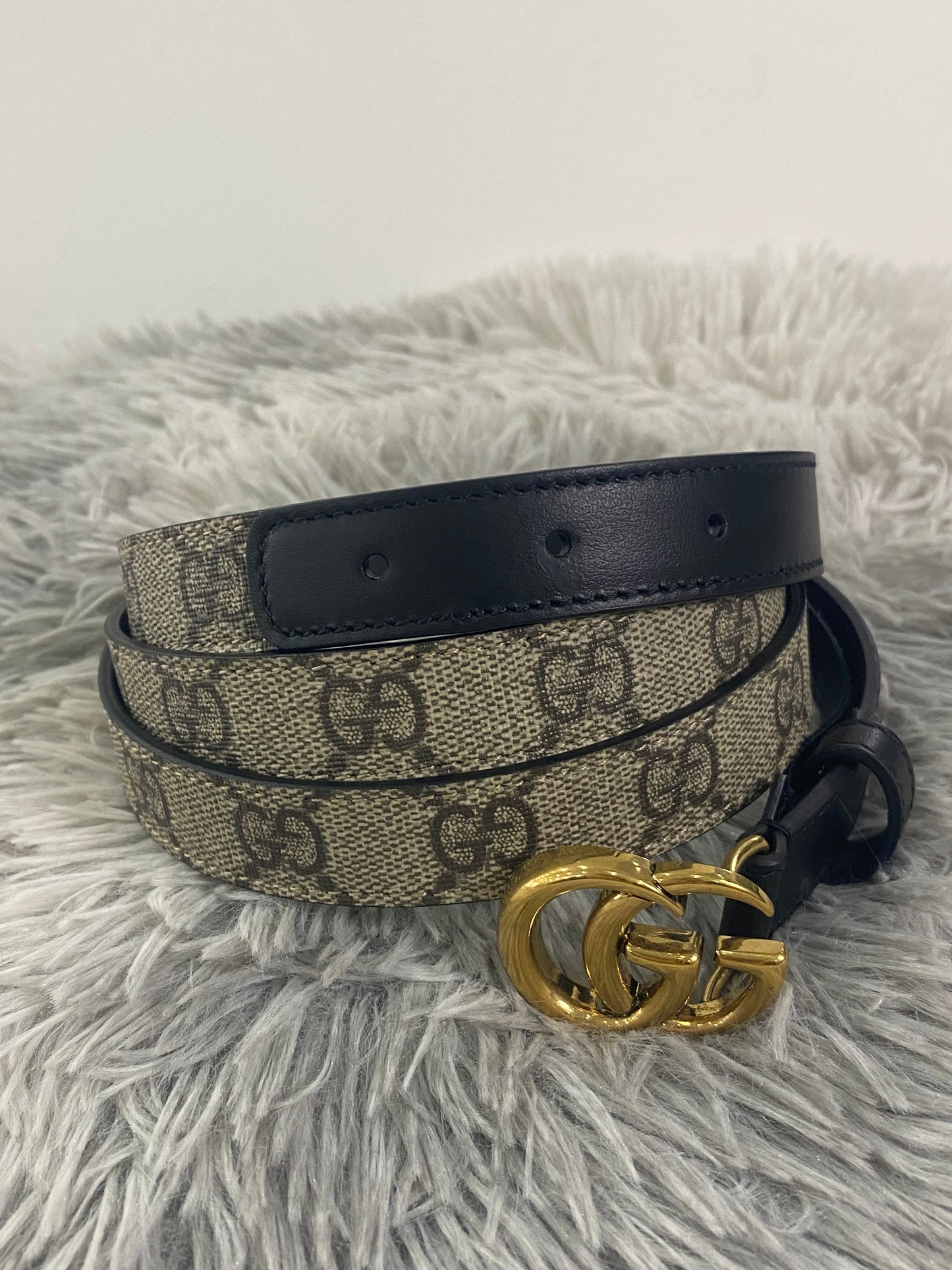 Cintura Gucci GG Sottile