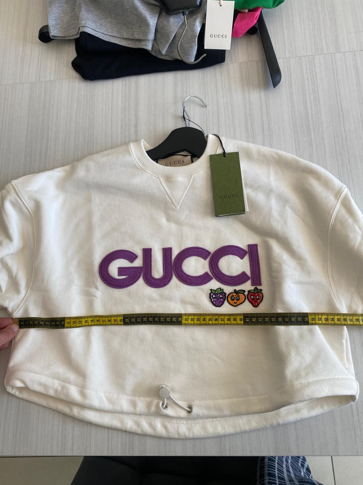 Felpa corta Gucci