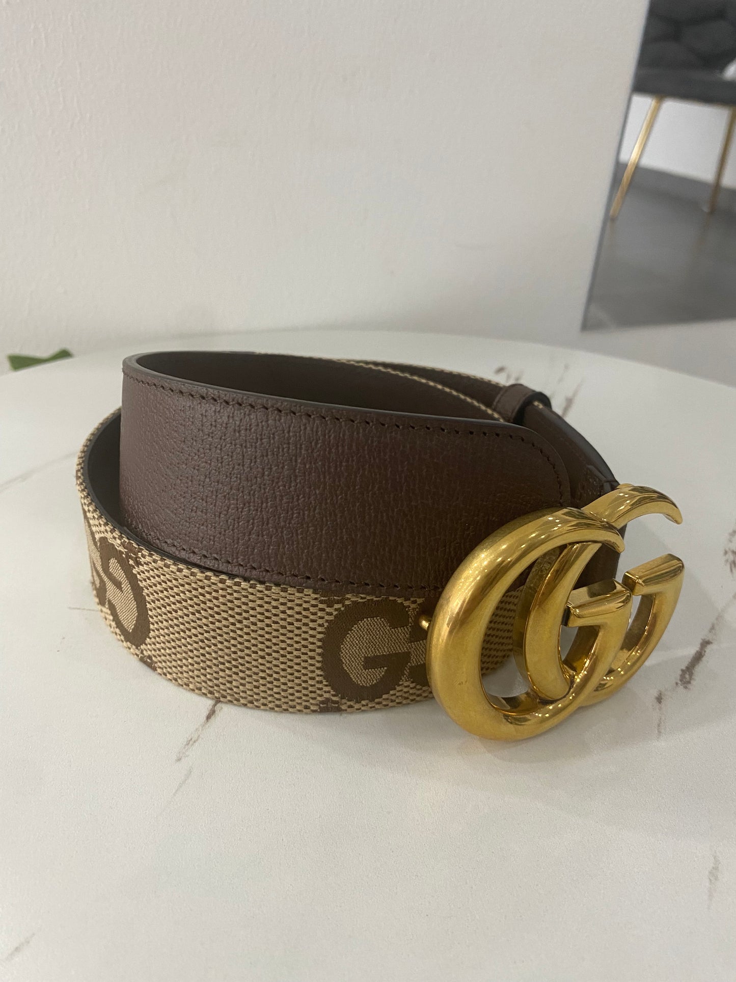 Cintura Gucci GG Jumbo