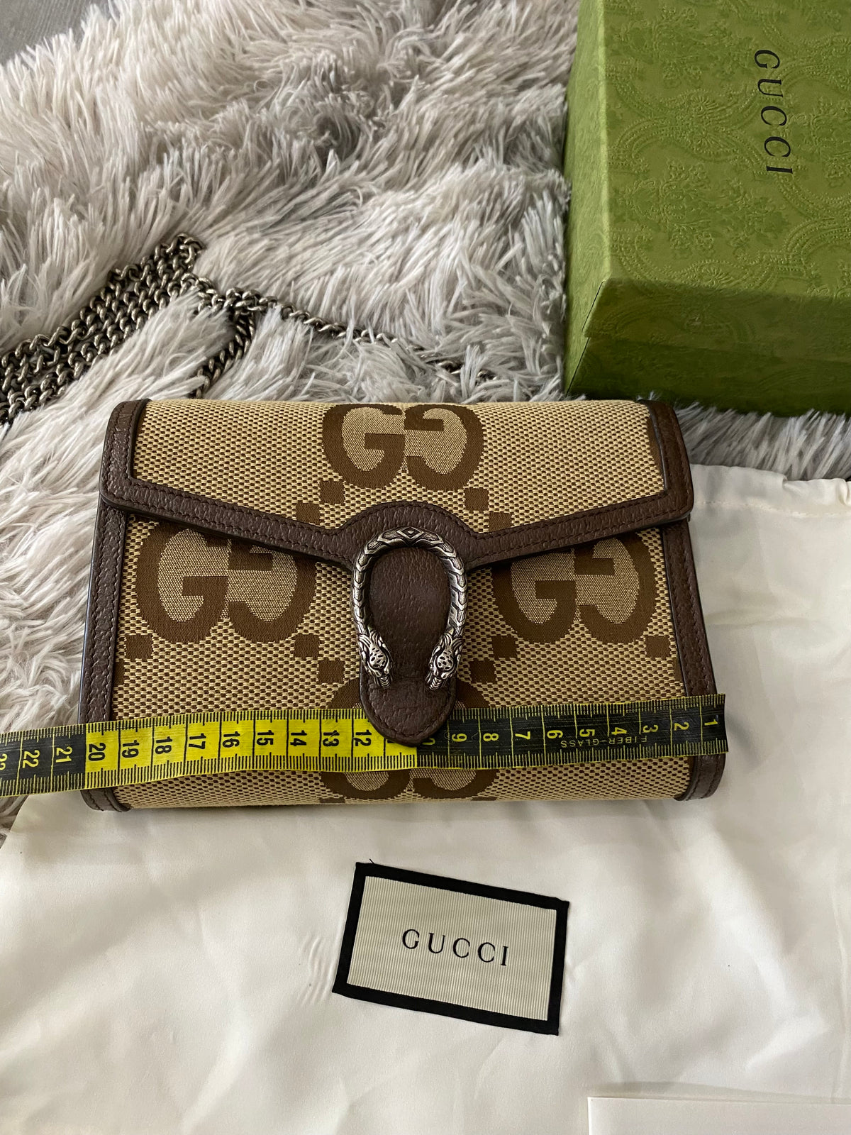 Borsa Gucci Dionysus Wallet Jumbo GG