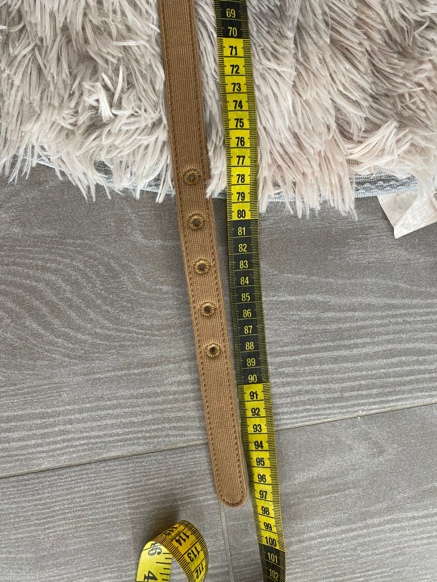 Cintura Fendi sottile FF 44