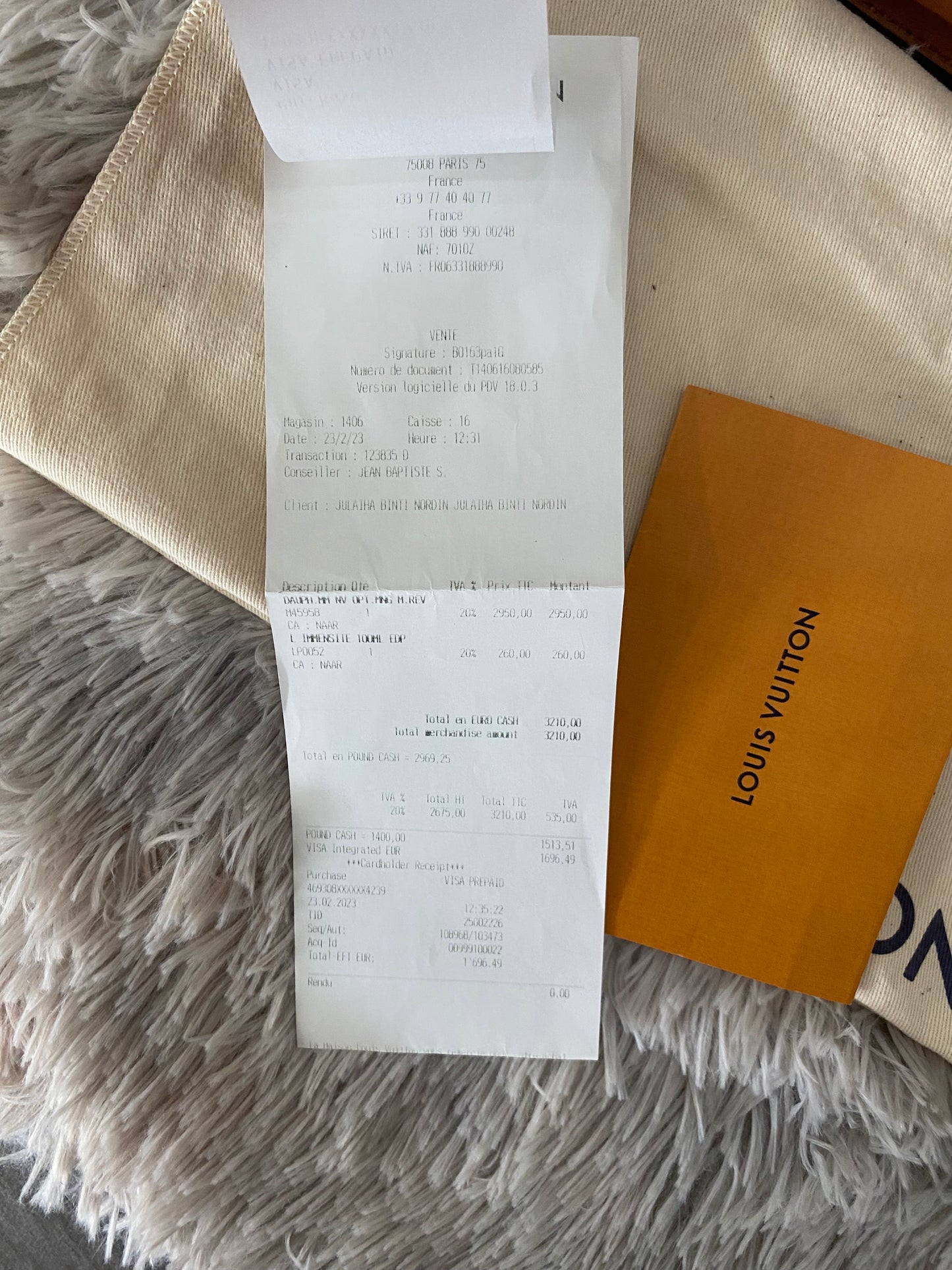Borsa Louis Vuitton Dauphine MM