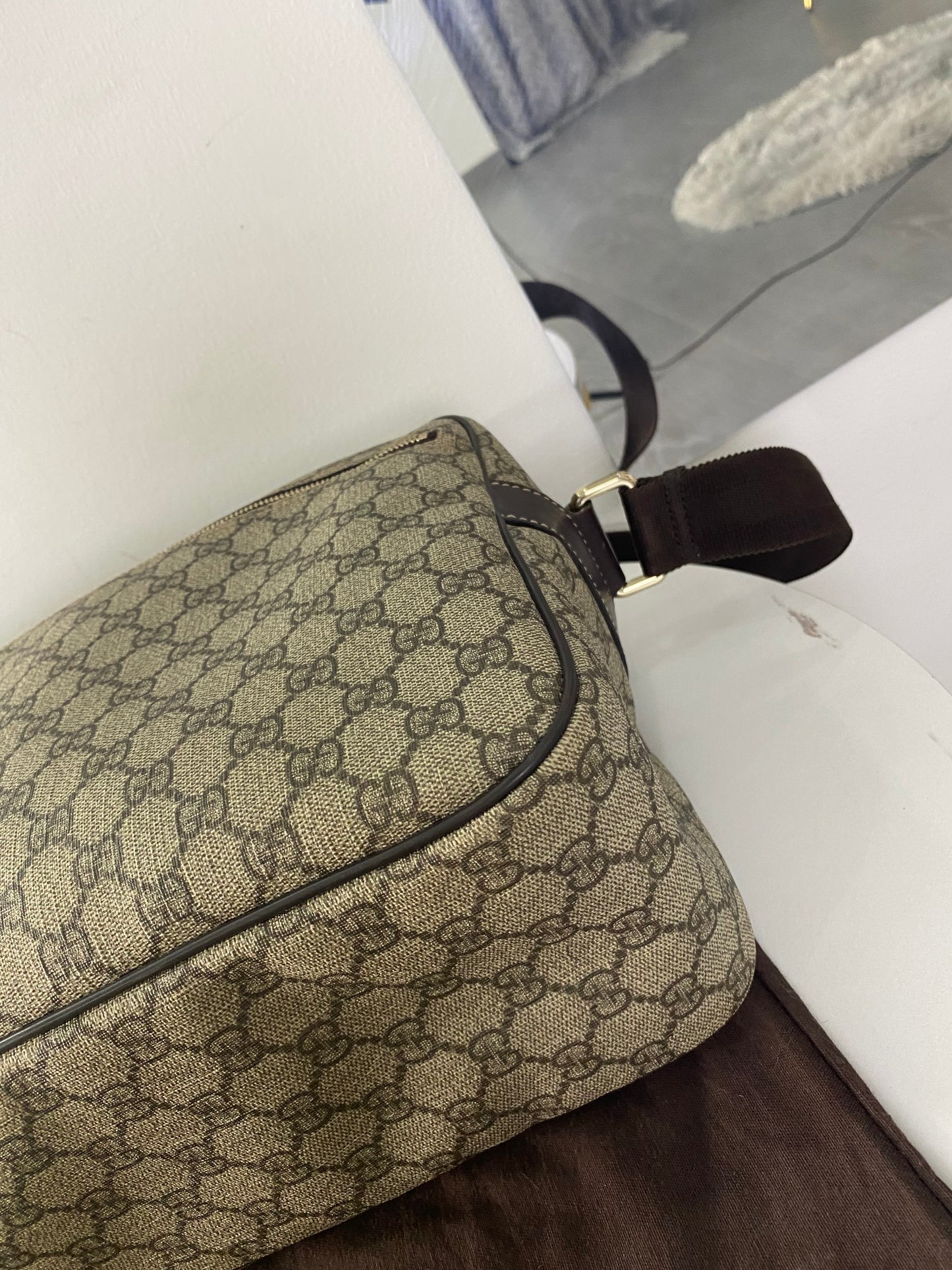 Borsa a tracolla Gucci Messenger GG