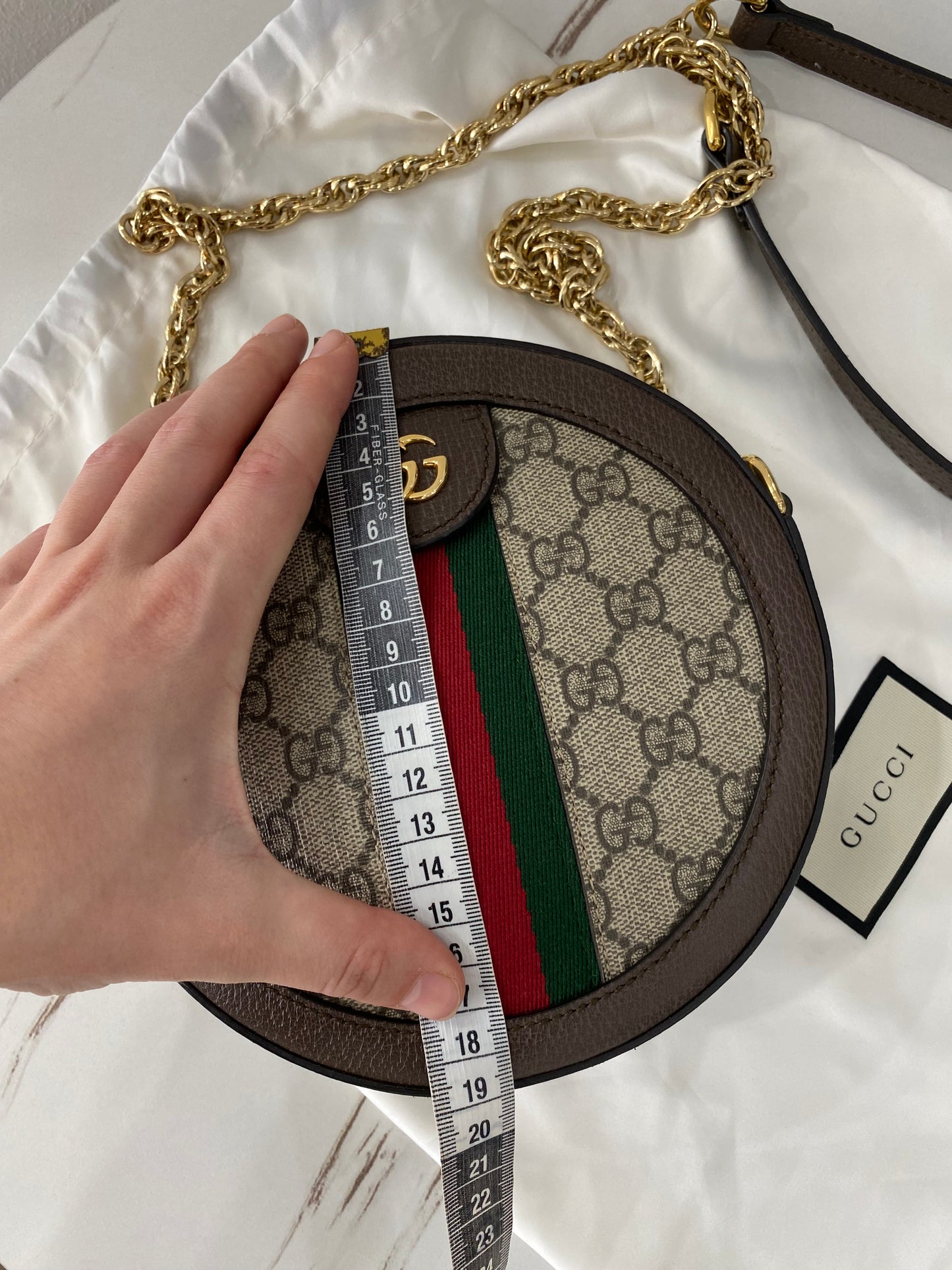 Borsa Gucci Ophidia Round