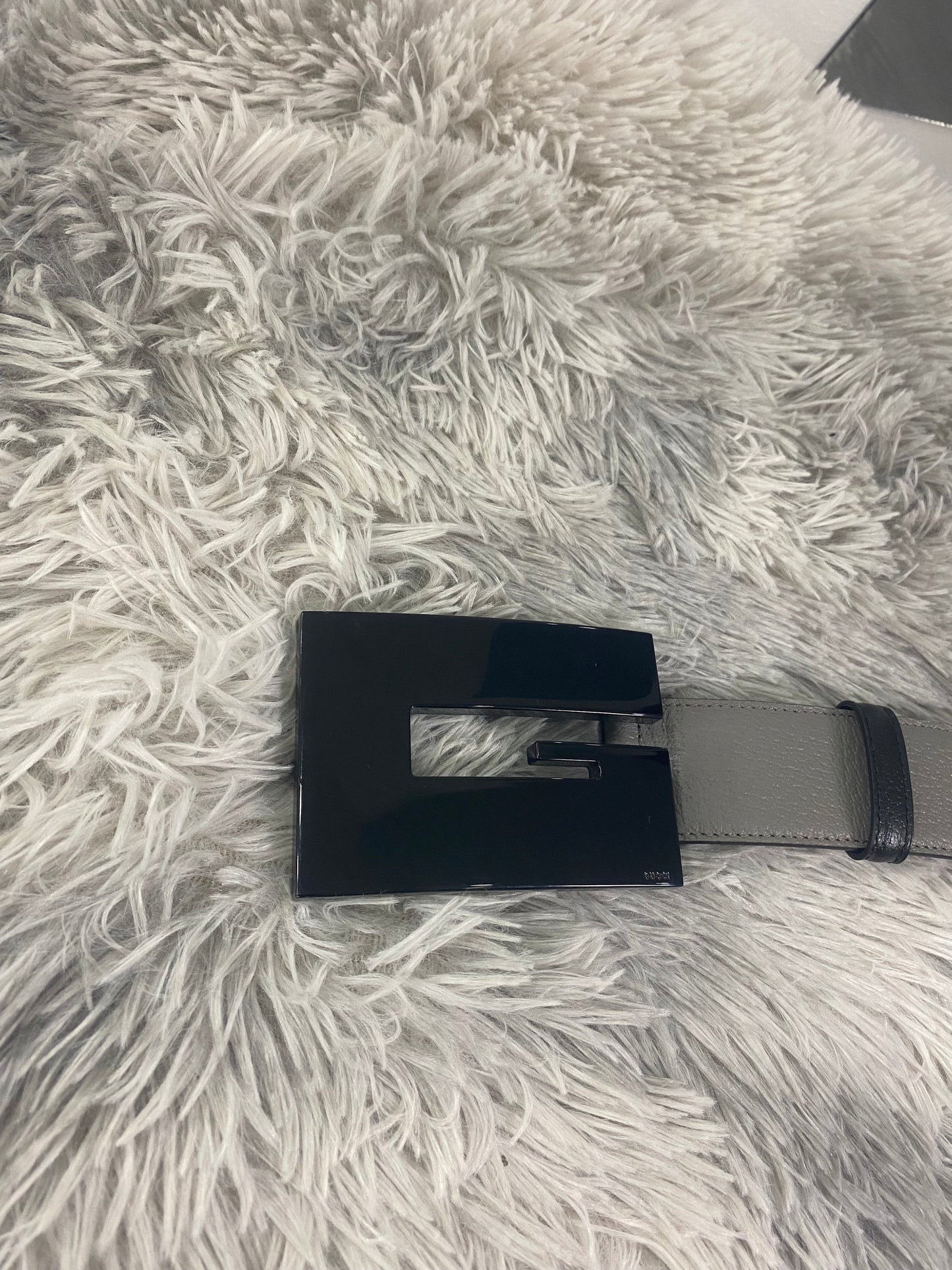 Cintura Gucci Square G Bicolore