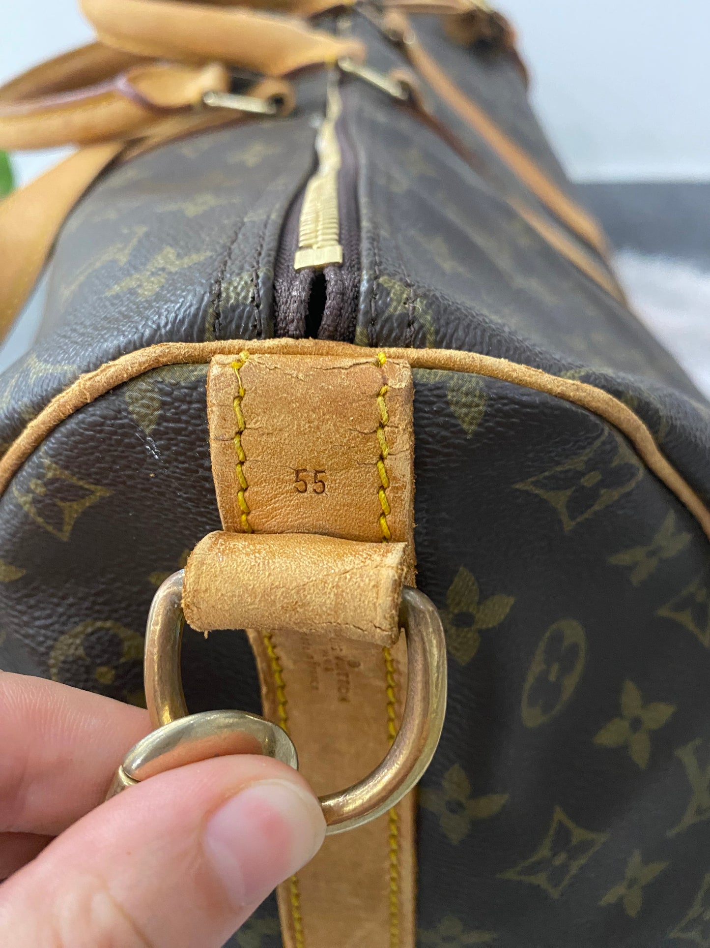 Borsone Louis Vuitton Keepall 55 Bandouliere