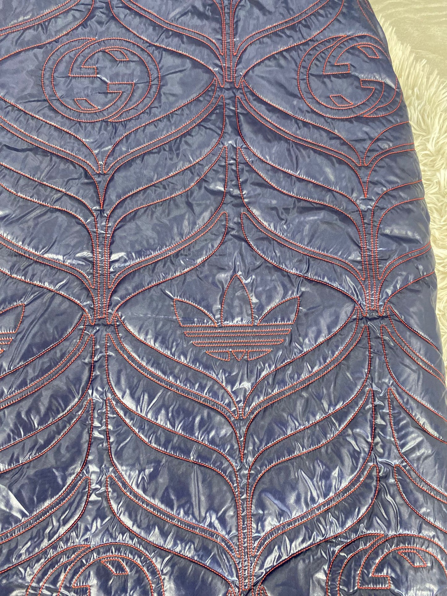 Piumino a Mantella Gucci X Adidas