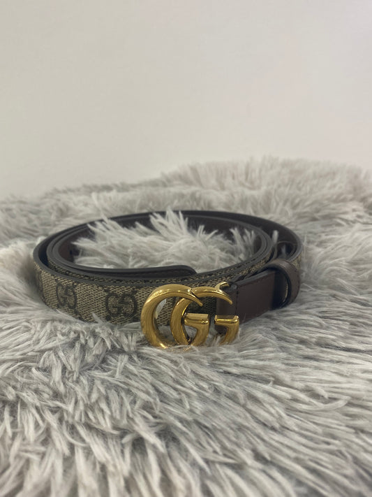 Cintura Gucci GG Sottile