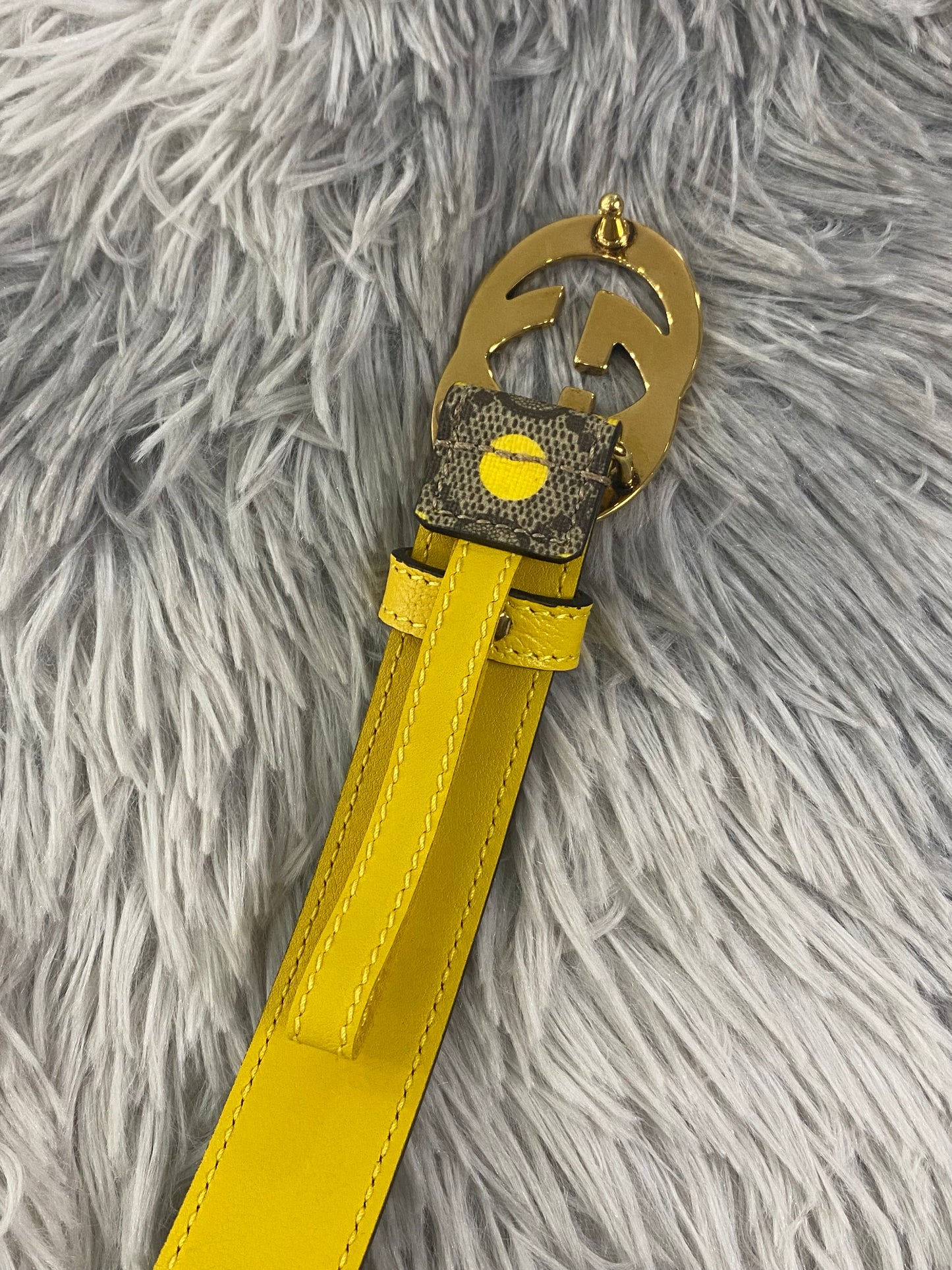 Cintura Gucci GG Sottile