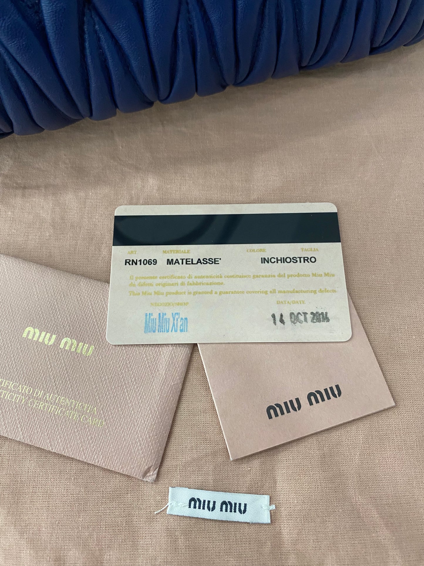 Borsa Miu Miu Tote Matelassé