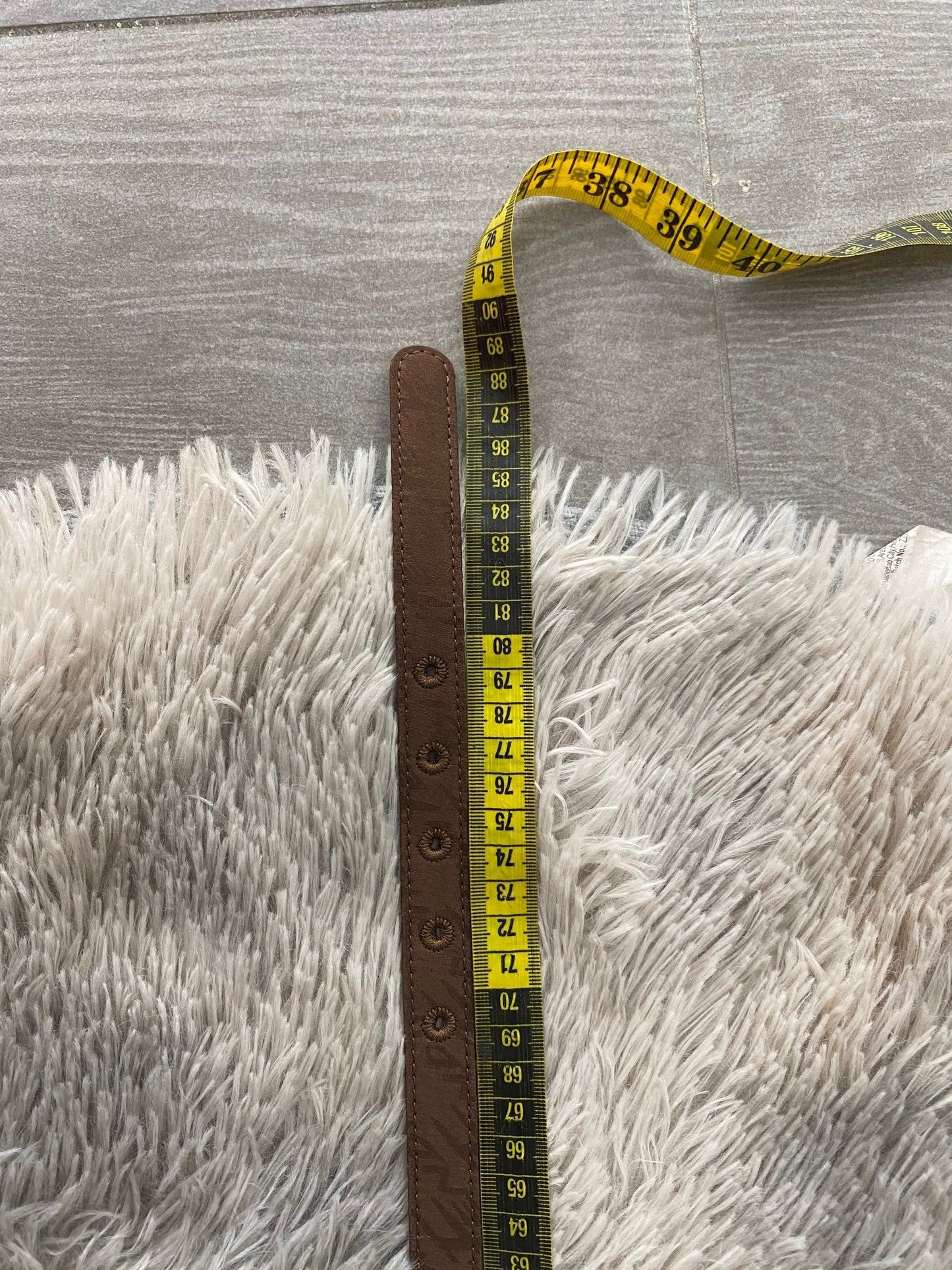 Cintura Fendi sottile FF 40