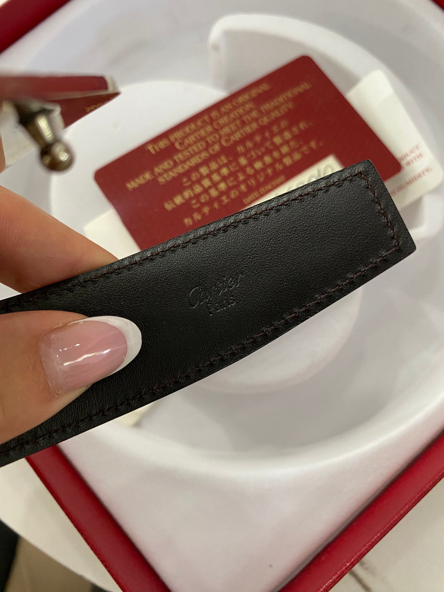 Cintura Cartier 110