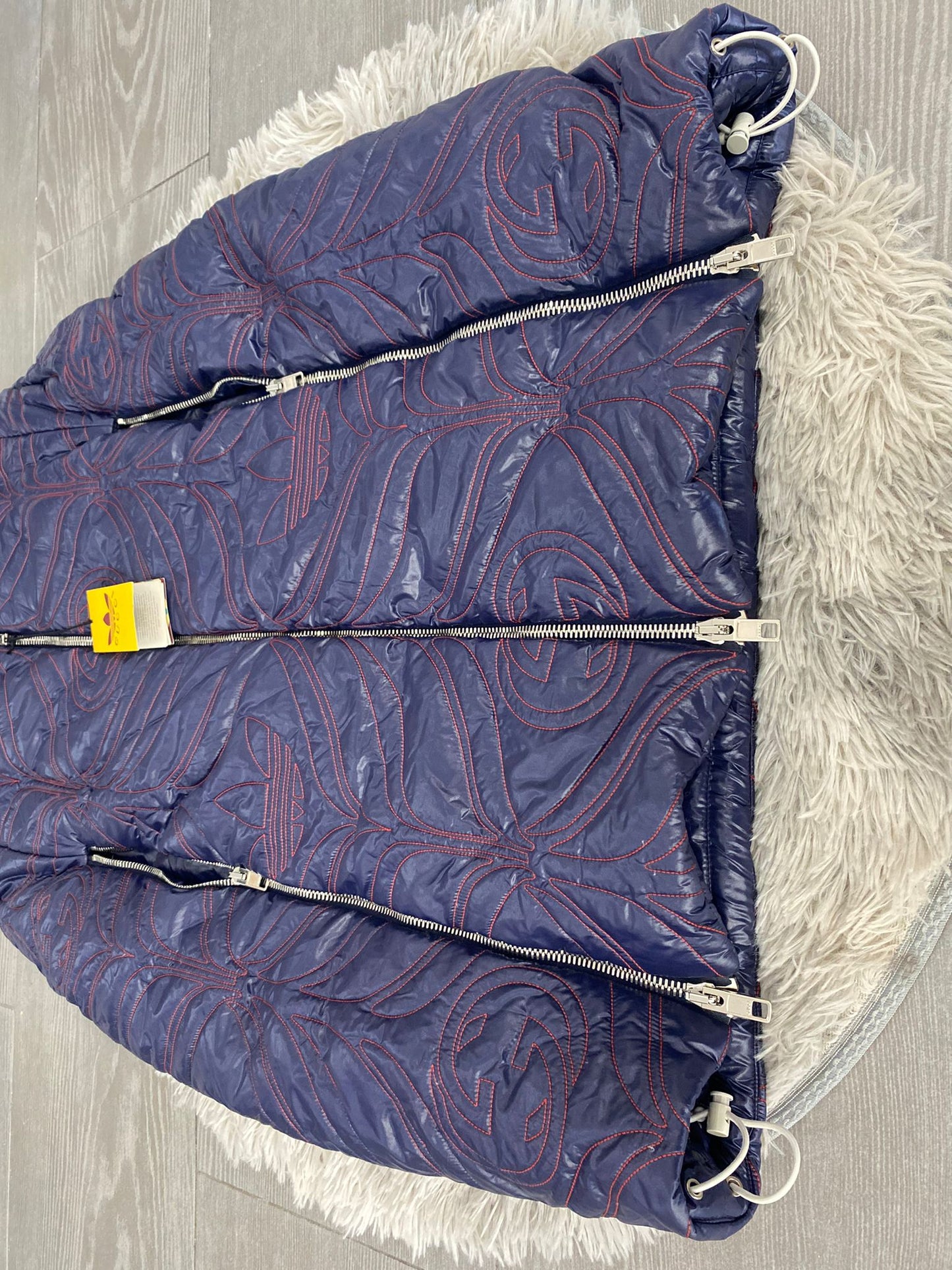 Piumino a Mantella Gucci X Adidas