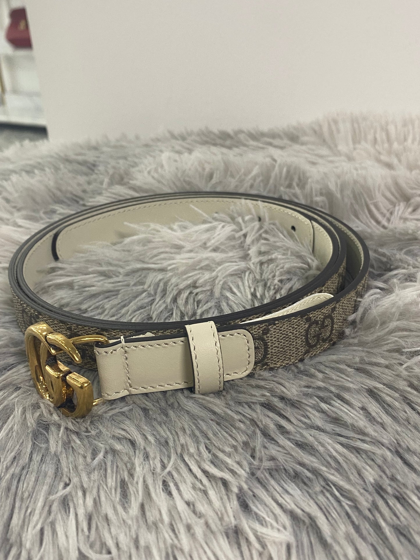 Cintura Gucci GG Sottile