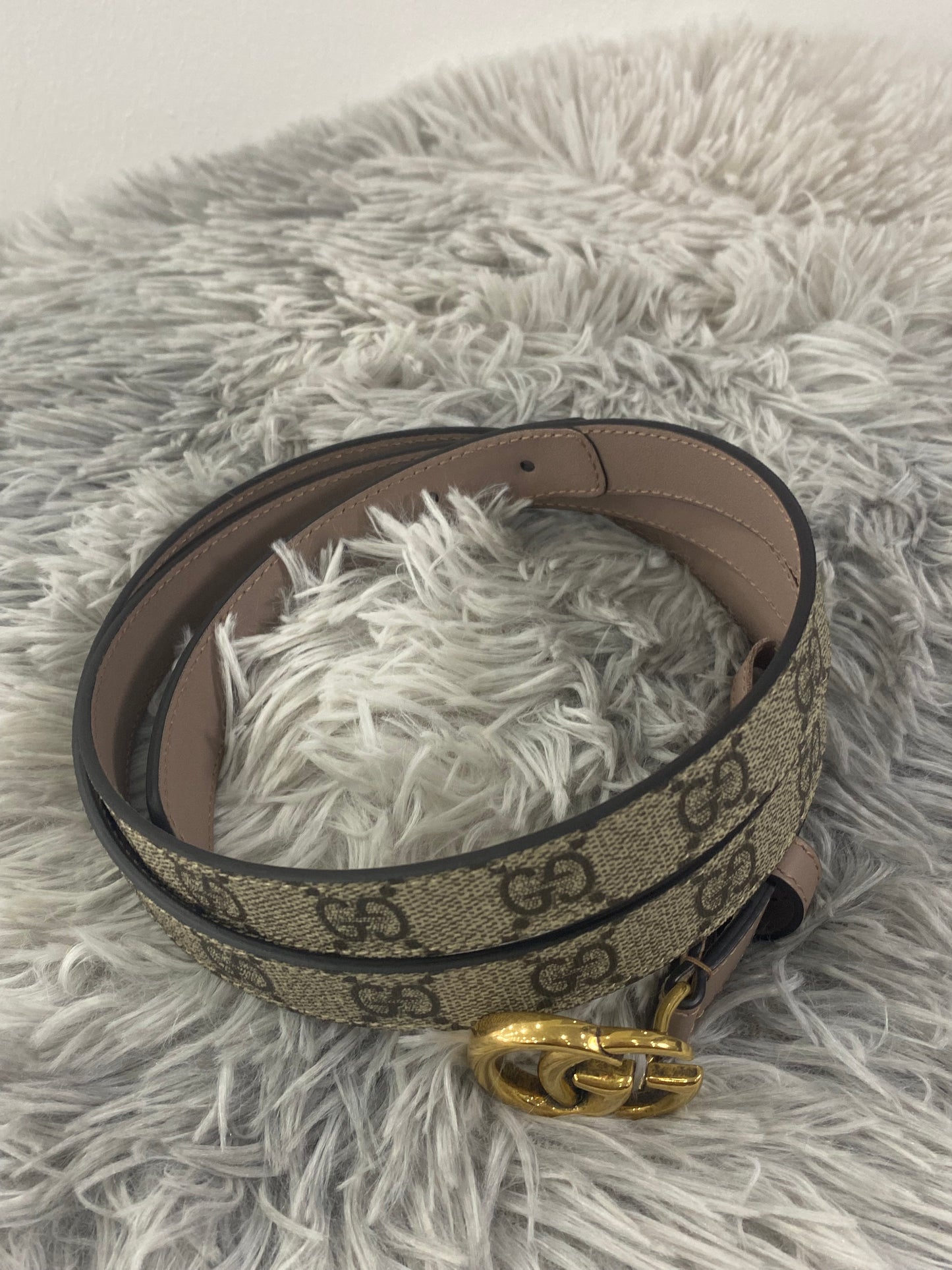 Cintura Gucci GG Sottile