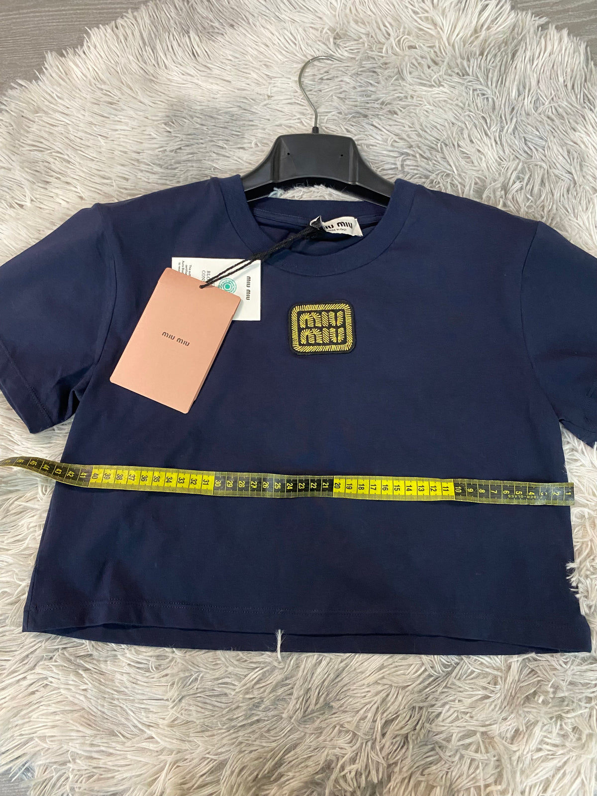 T-shirt corta Miu Miu