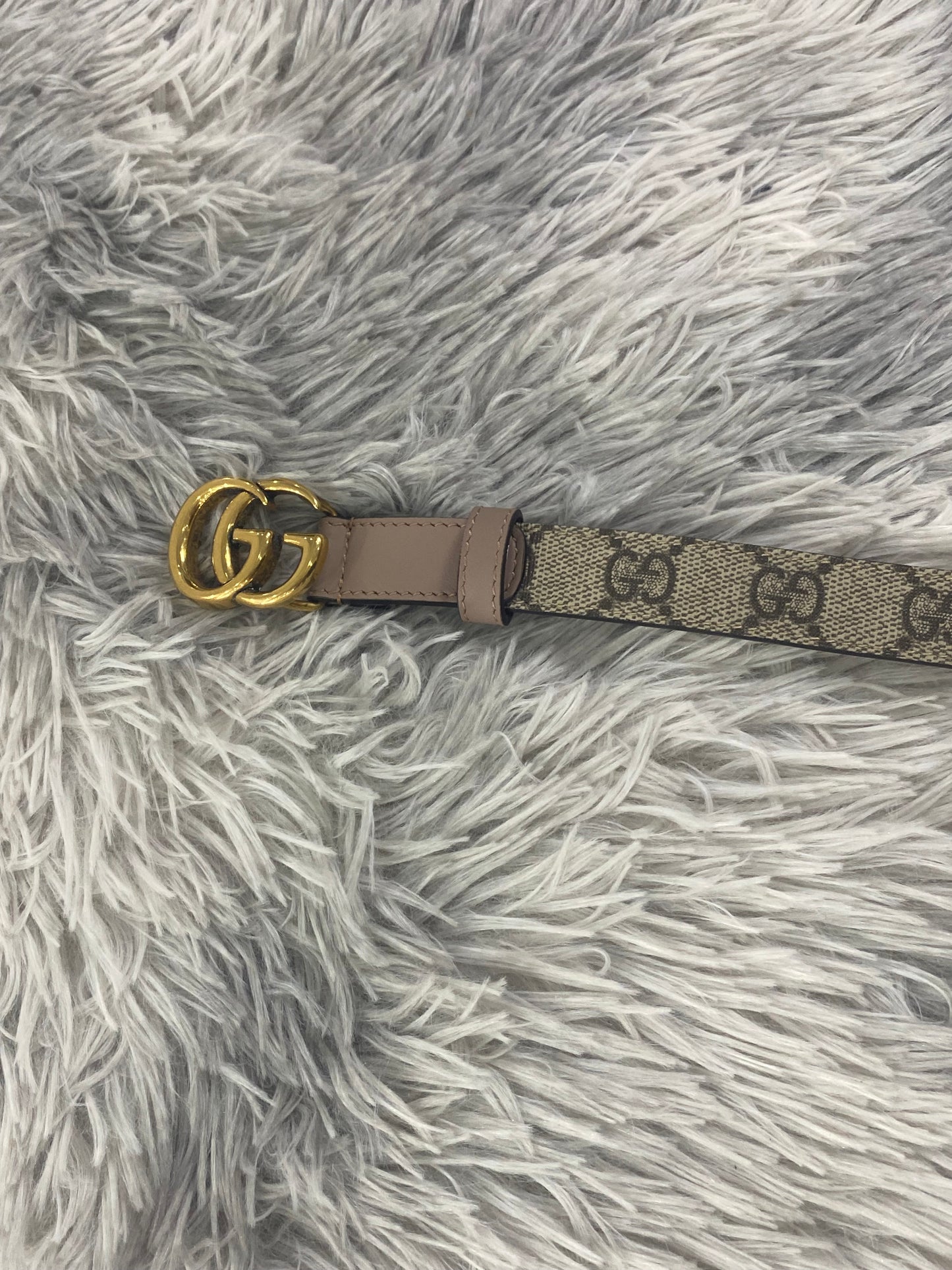 Cintura Gucci GG Sottile