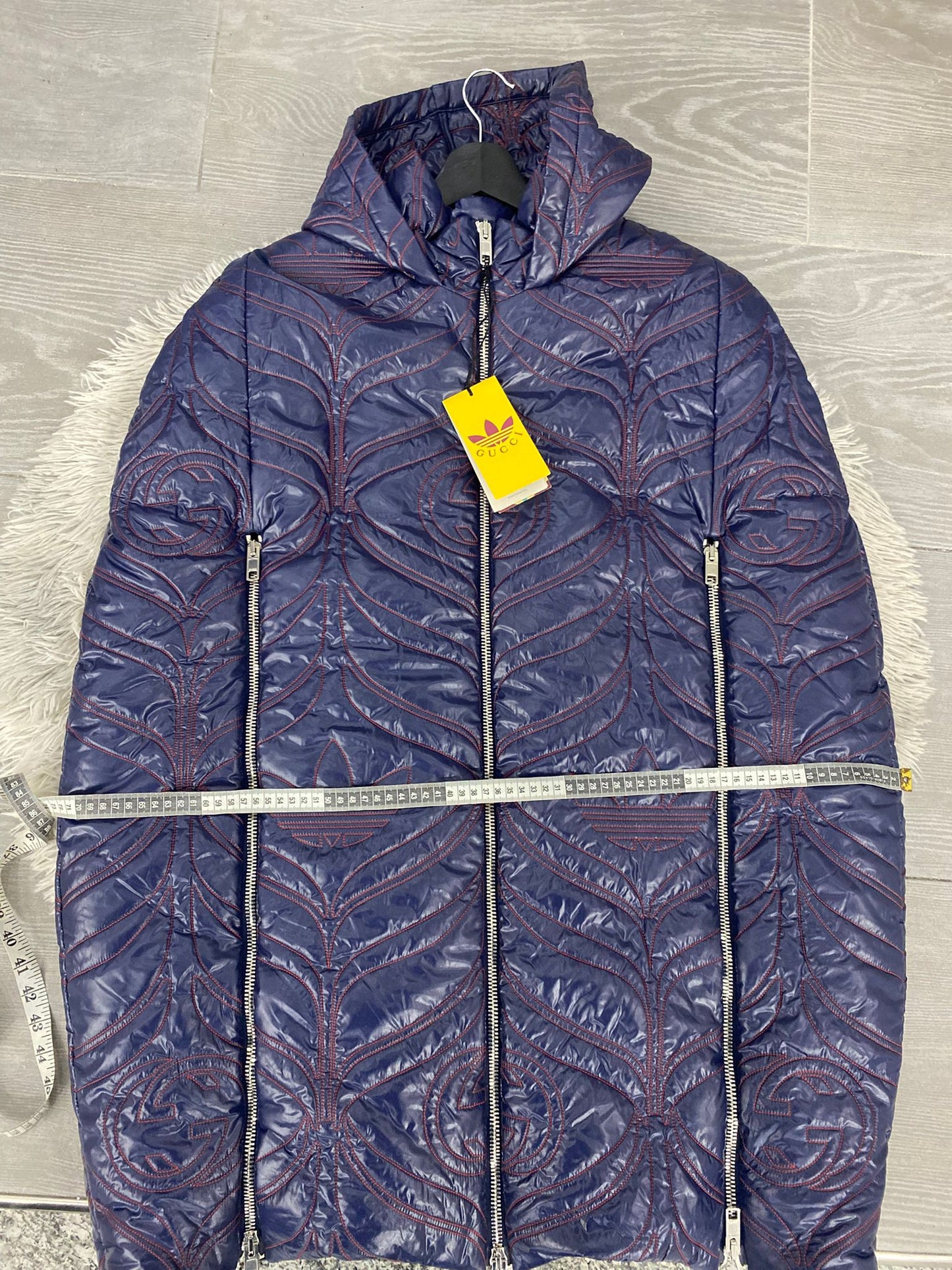 Piumino a Mantella Gucci X Adidas