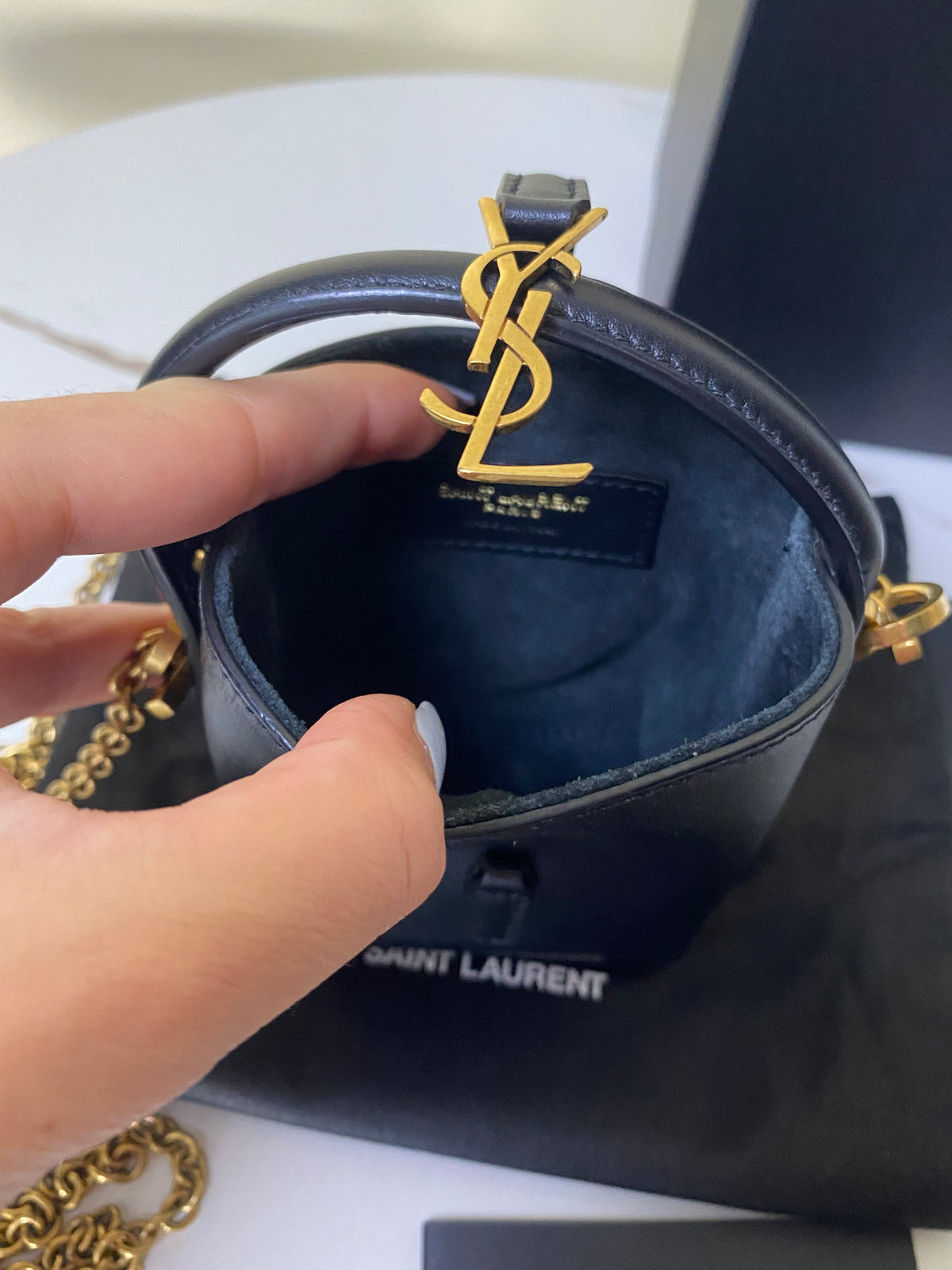 Borsetta Saint Laurent Le 37 Micro YSL