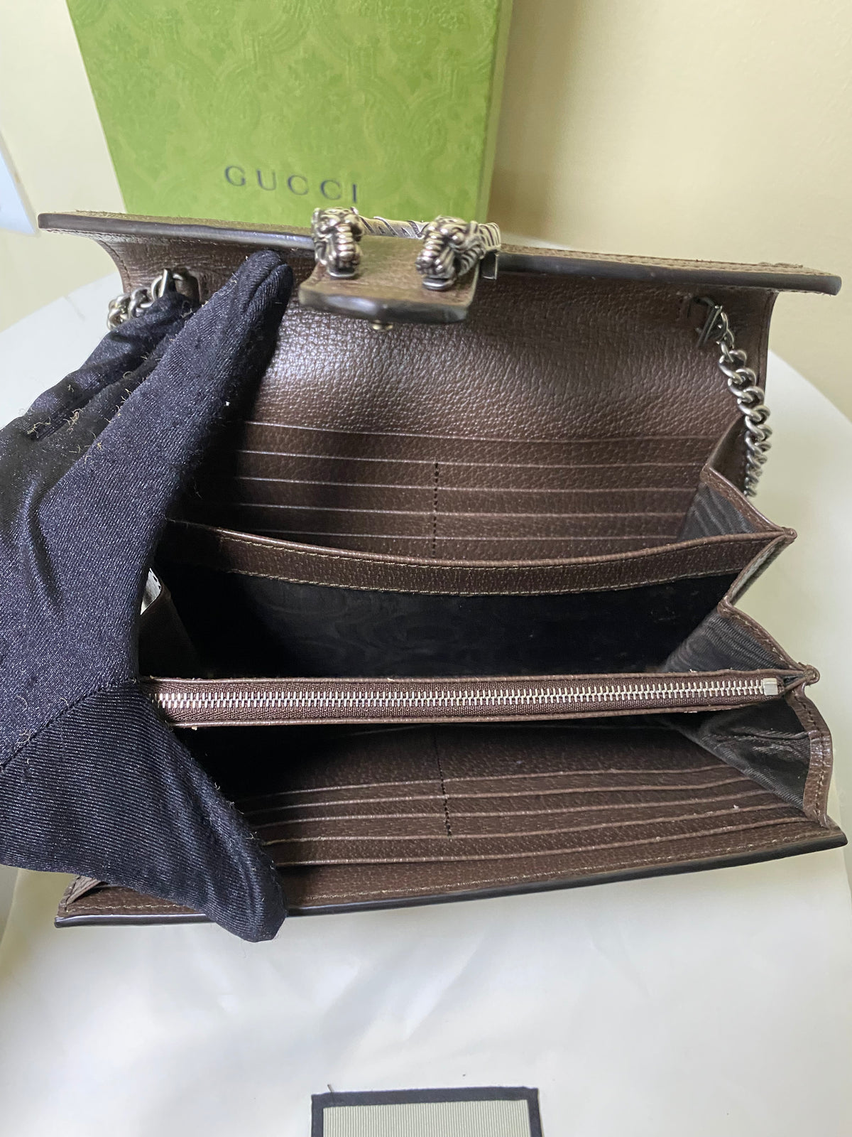 Borsa Gucci Dionysus Wallet Jumbo GG