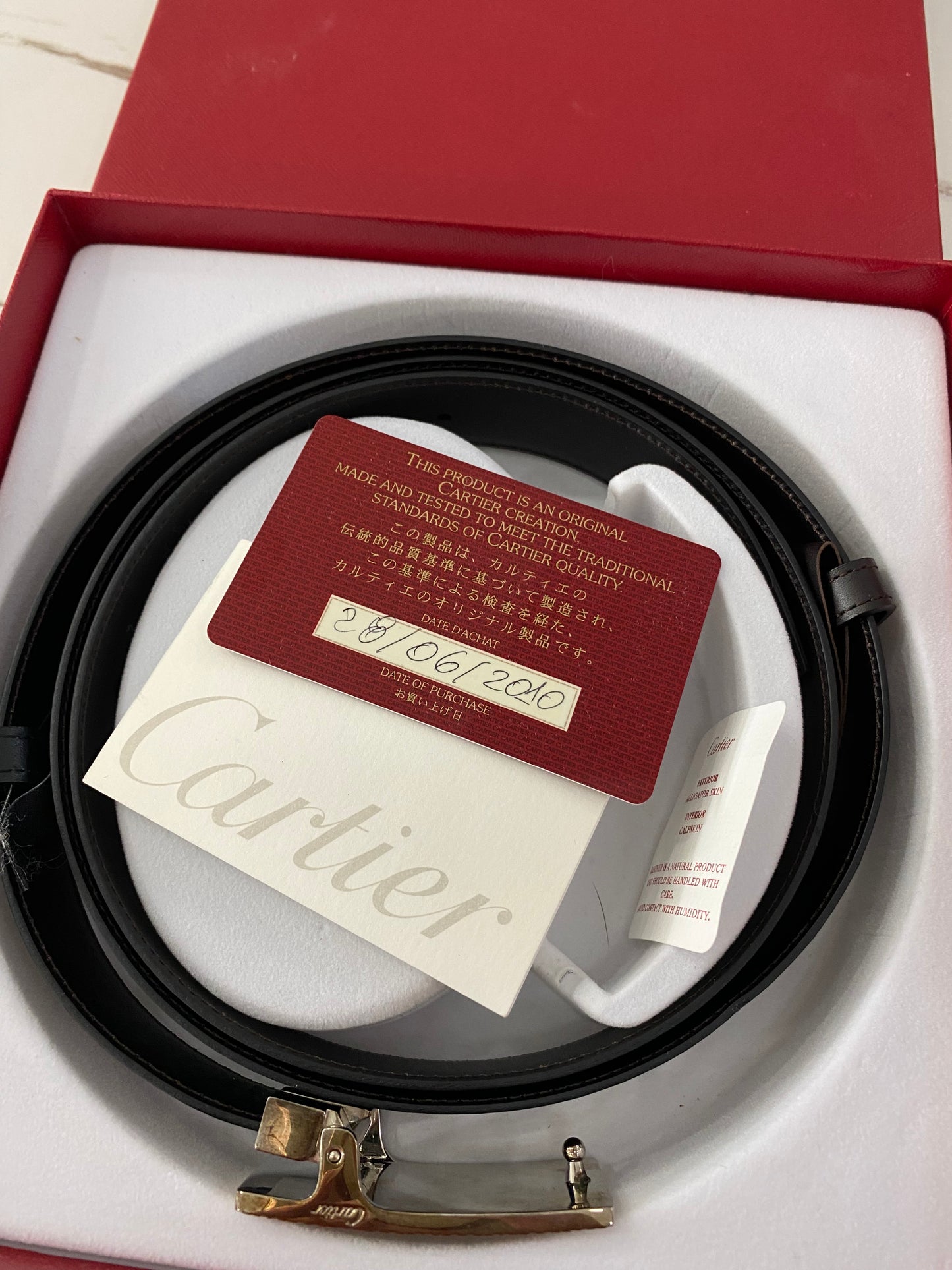 Cintura Cartier 110