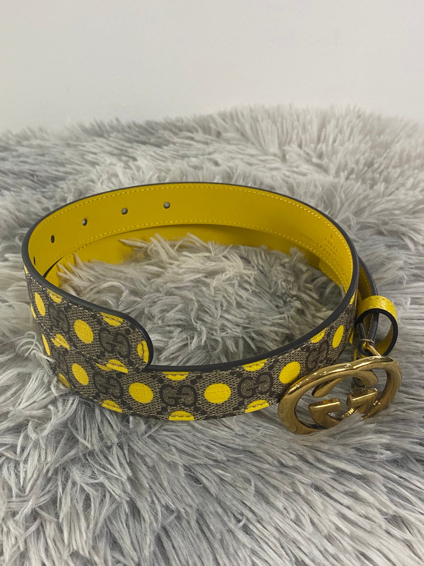 Cintura Gucci GG Sottile