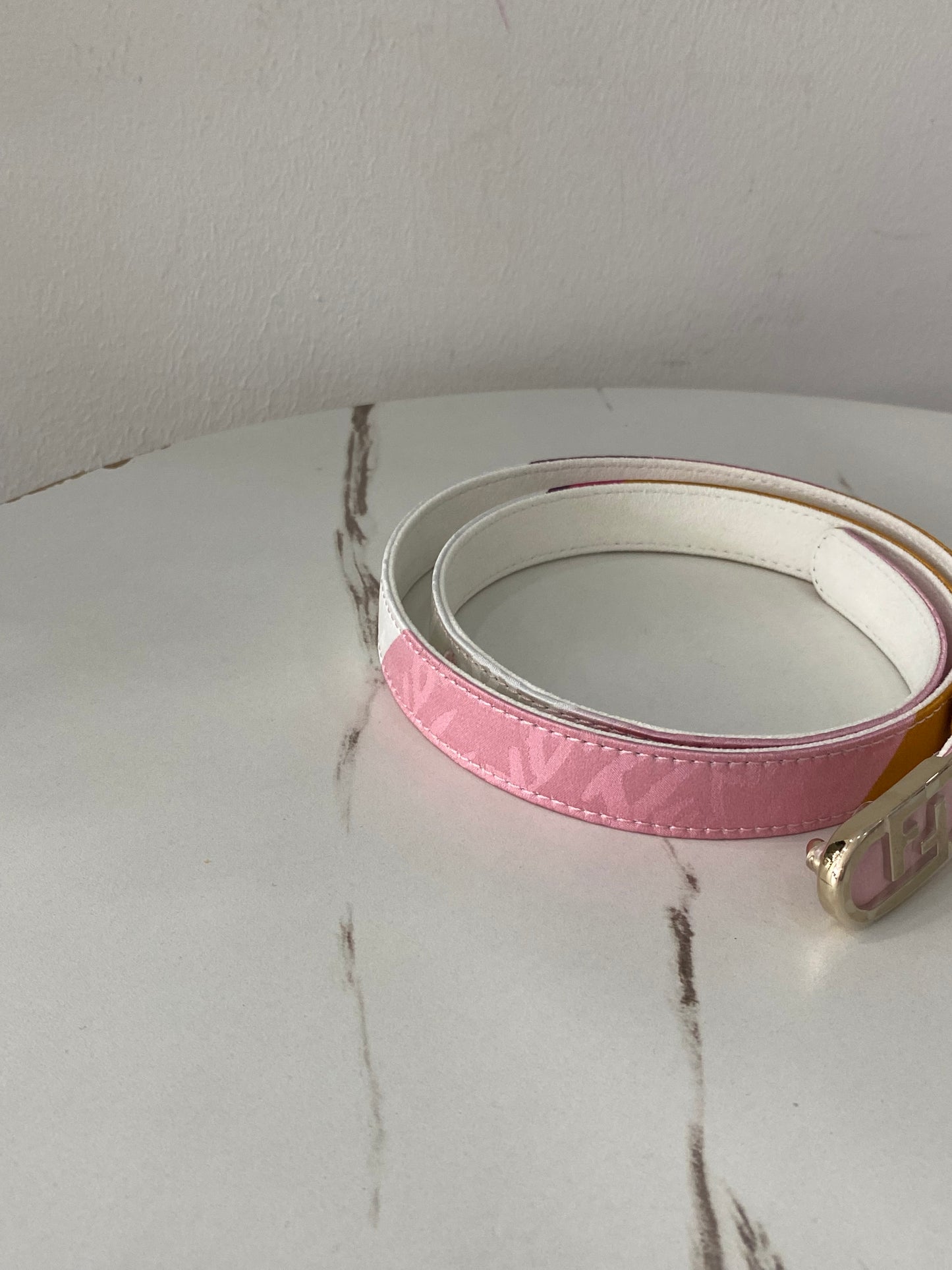 Cintura Fendi sottile FF 42