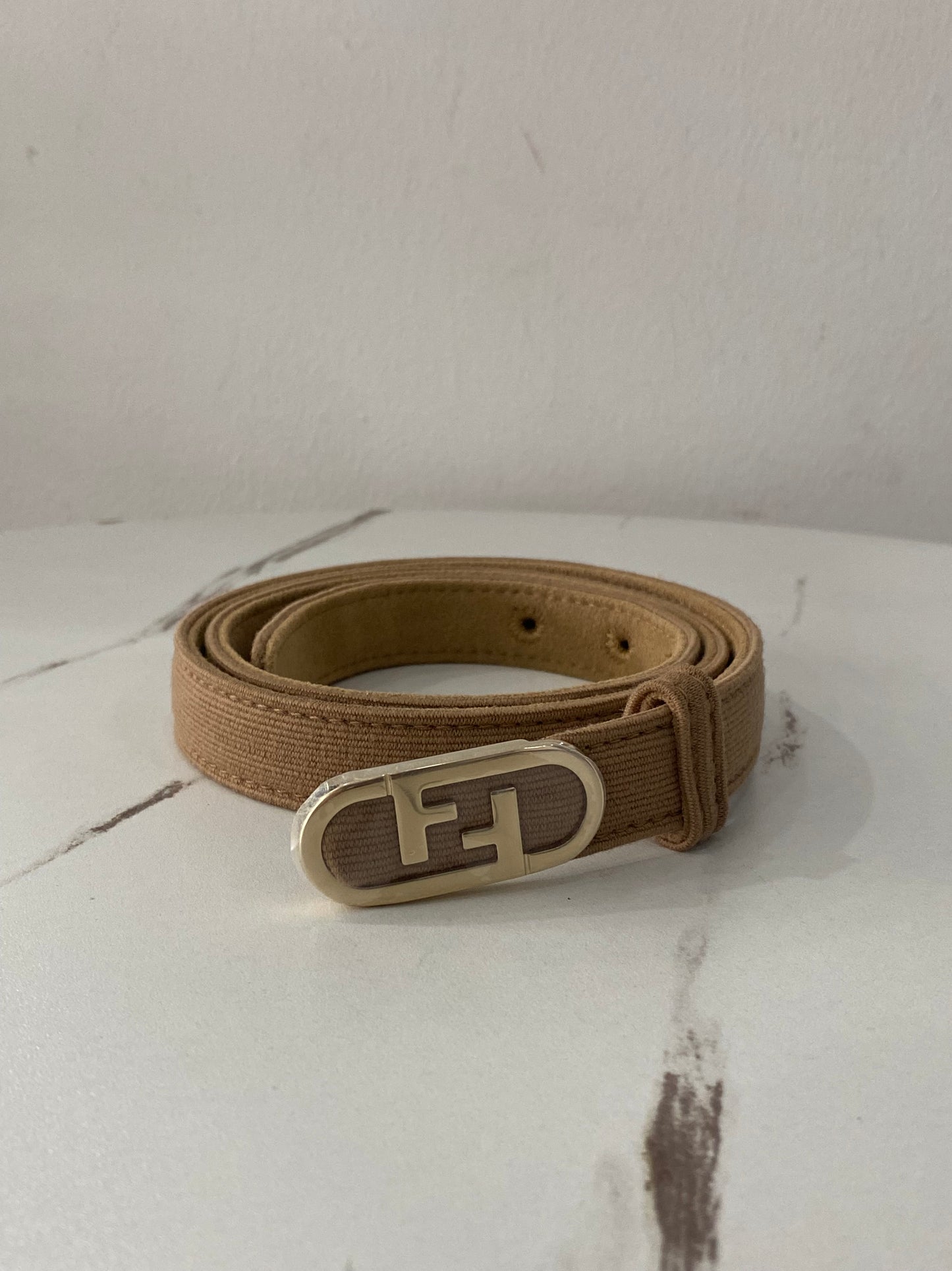 Cintura Fendi sottile FF 40