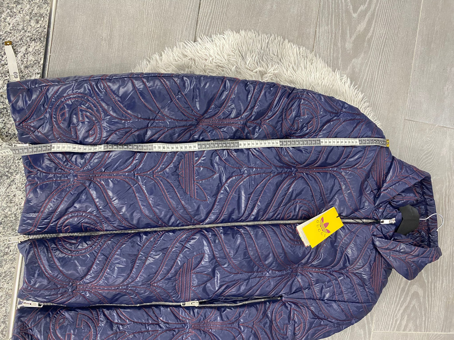 Piumino a Mantella Gucci X Adidas