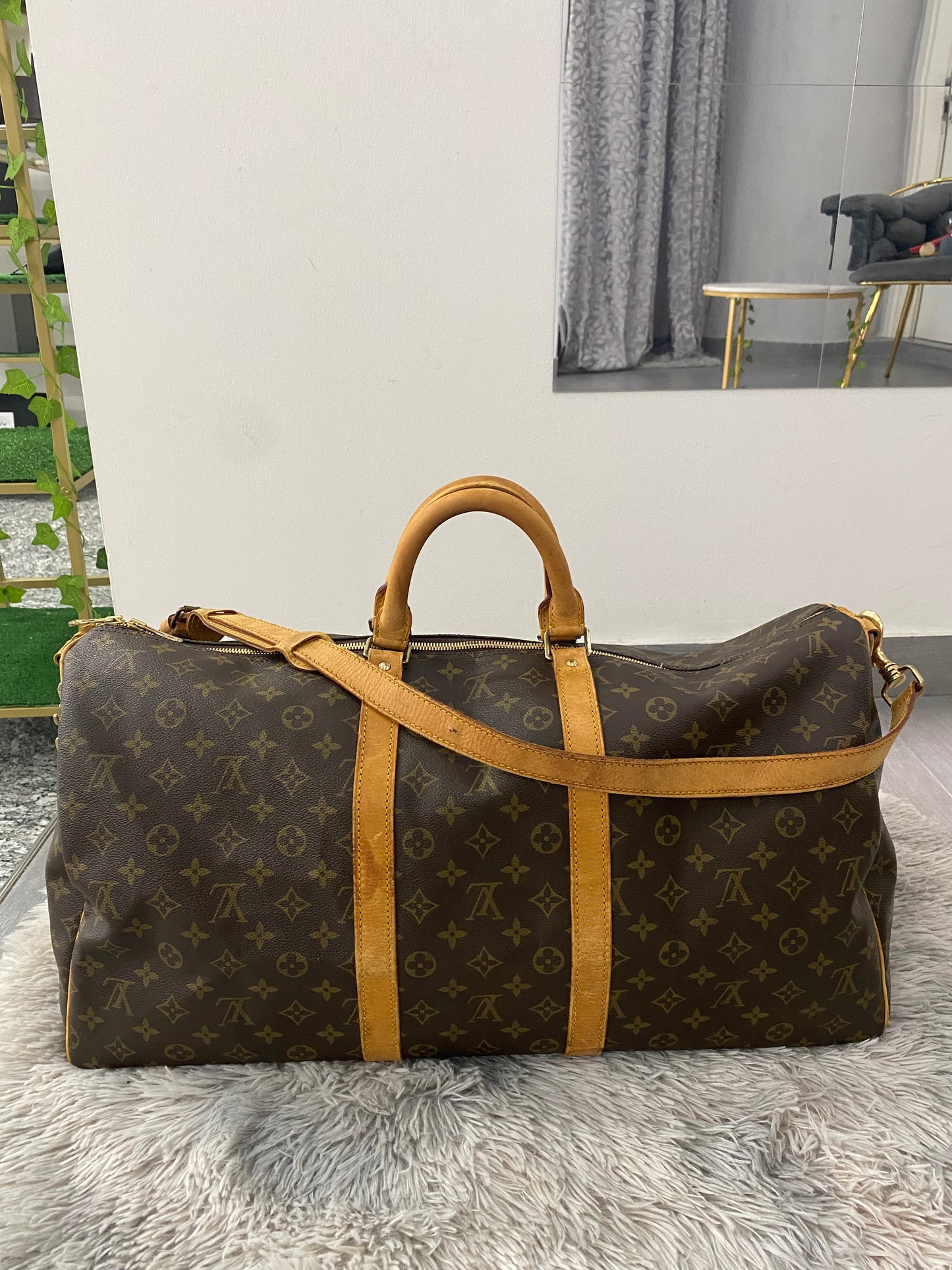 Borsone Louis Vuitton Keepall 55 Bandouliere