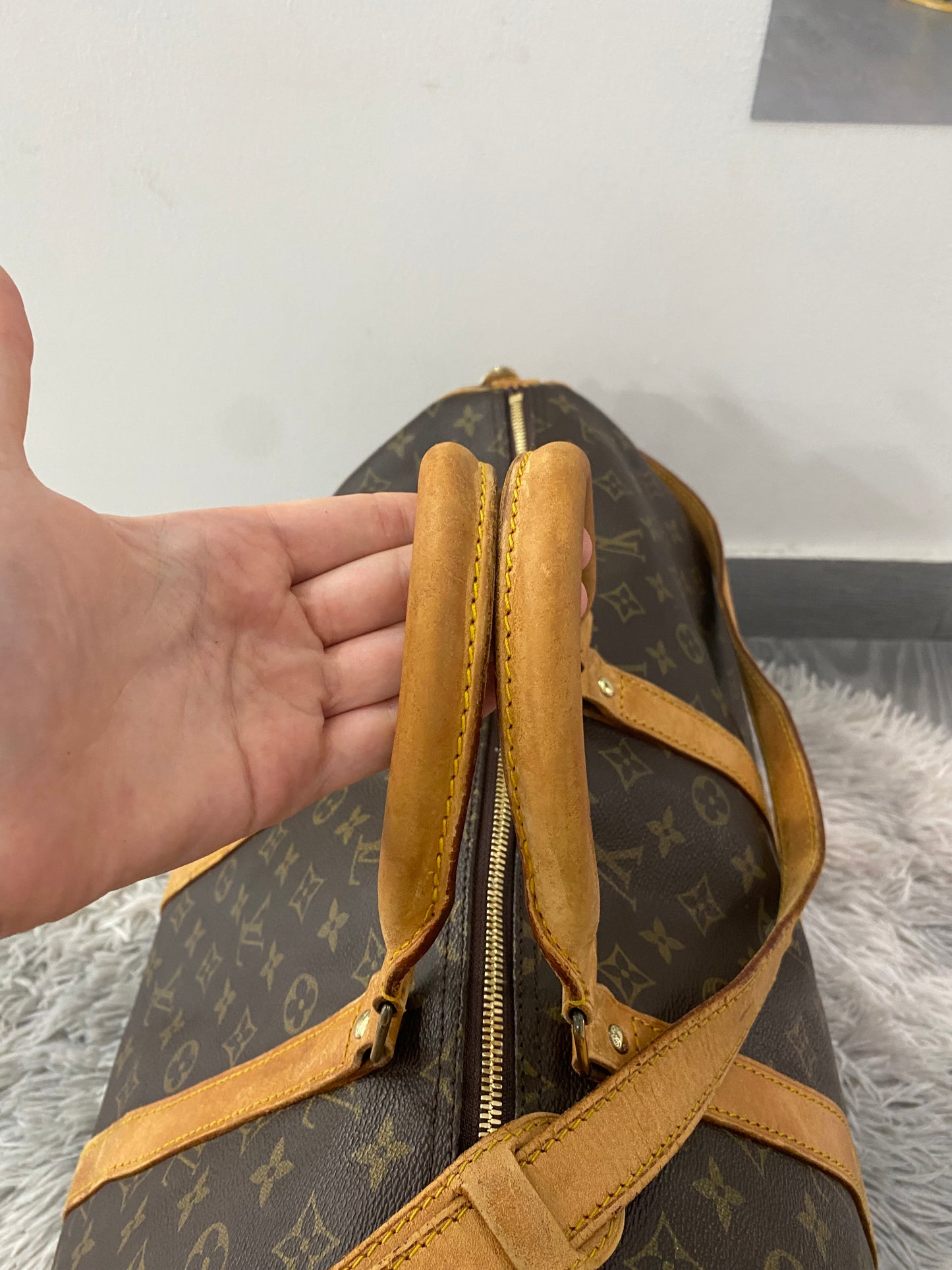 Borsone Louis Vuitton Keepall 55 Bandouliere