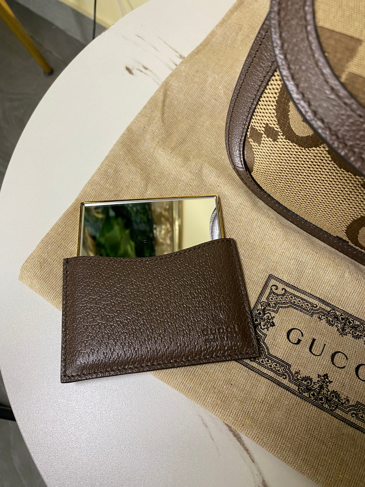 Borsa Gucci Bamboo Small Jumbo GG