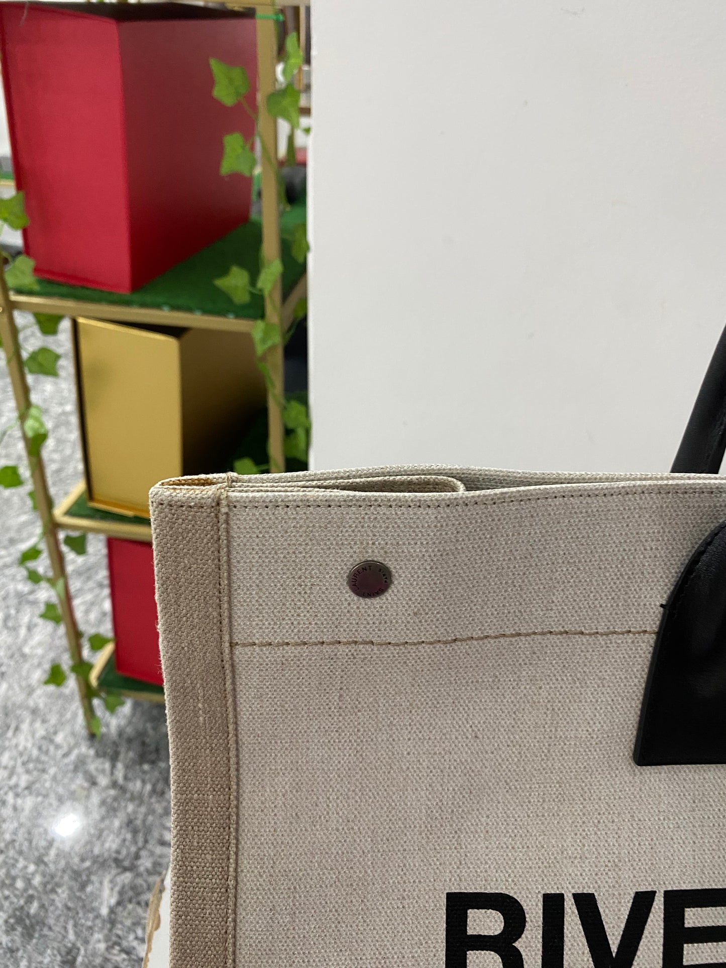 Borsa Tote Saint Laurent Rive Gauche