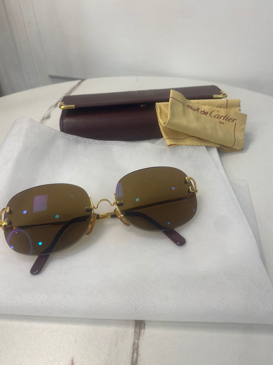 Occhiali da sole Cartier Vintage
