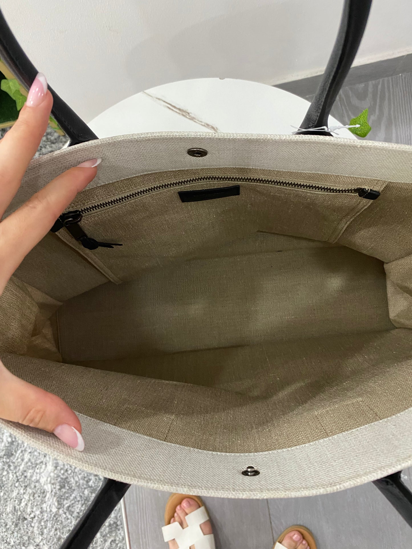 Borsa Tote Saint Laurent Rive Gauche